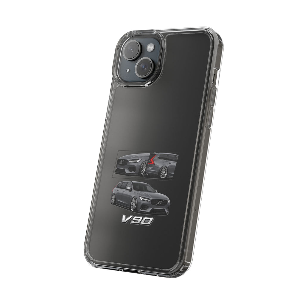 GREY VOLVO V90 PHONE CASES