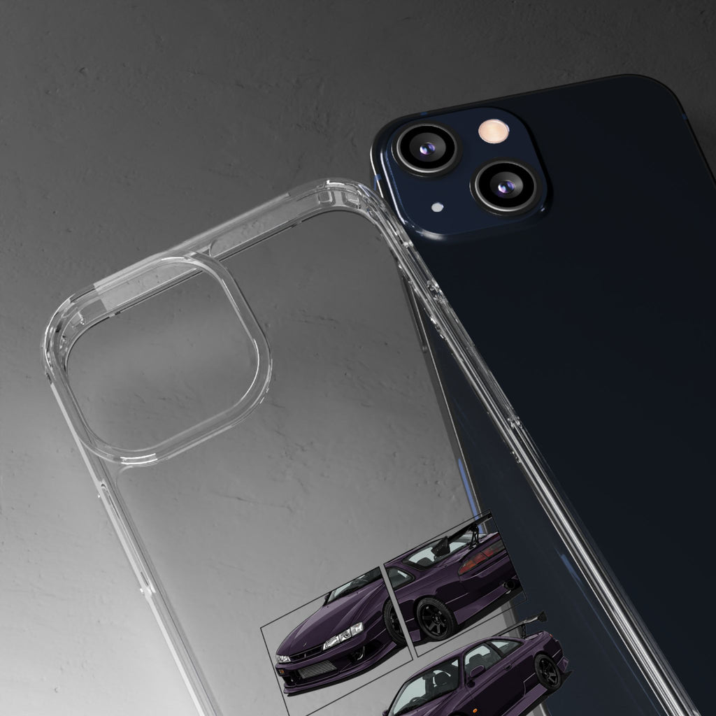 PURPLE NISSAN S14 PHONE CASES