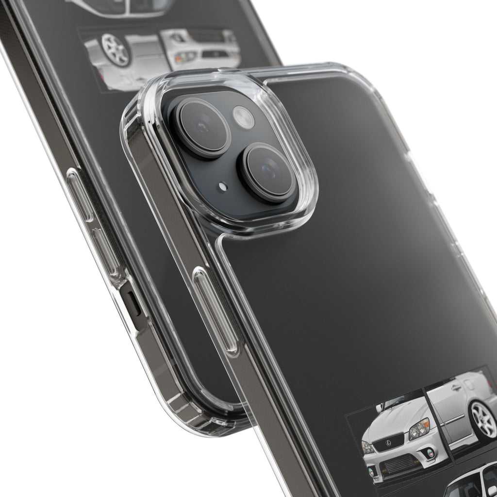 SILVER LEXUS IS200 PHONE CASES