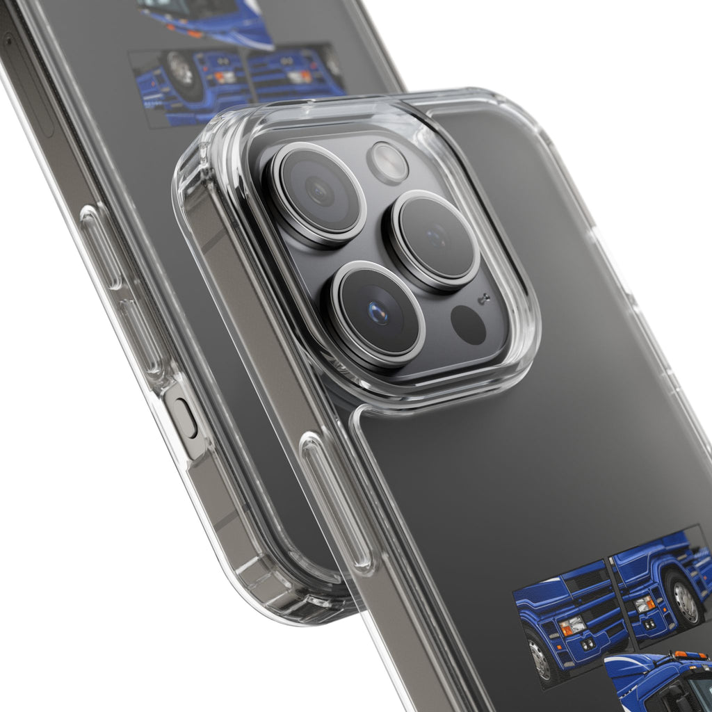 BLUE SCANIA 124 PHONE CASES