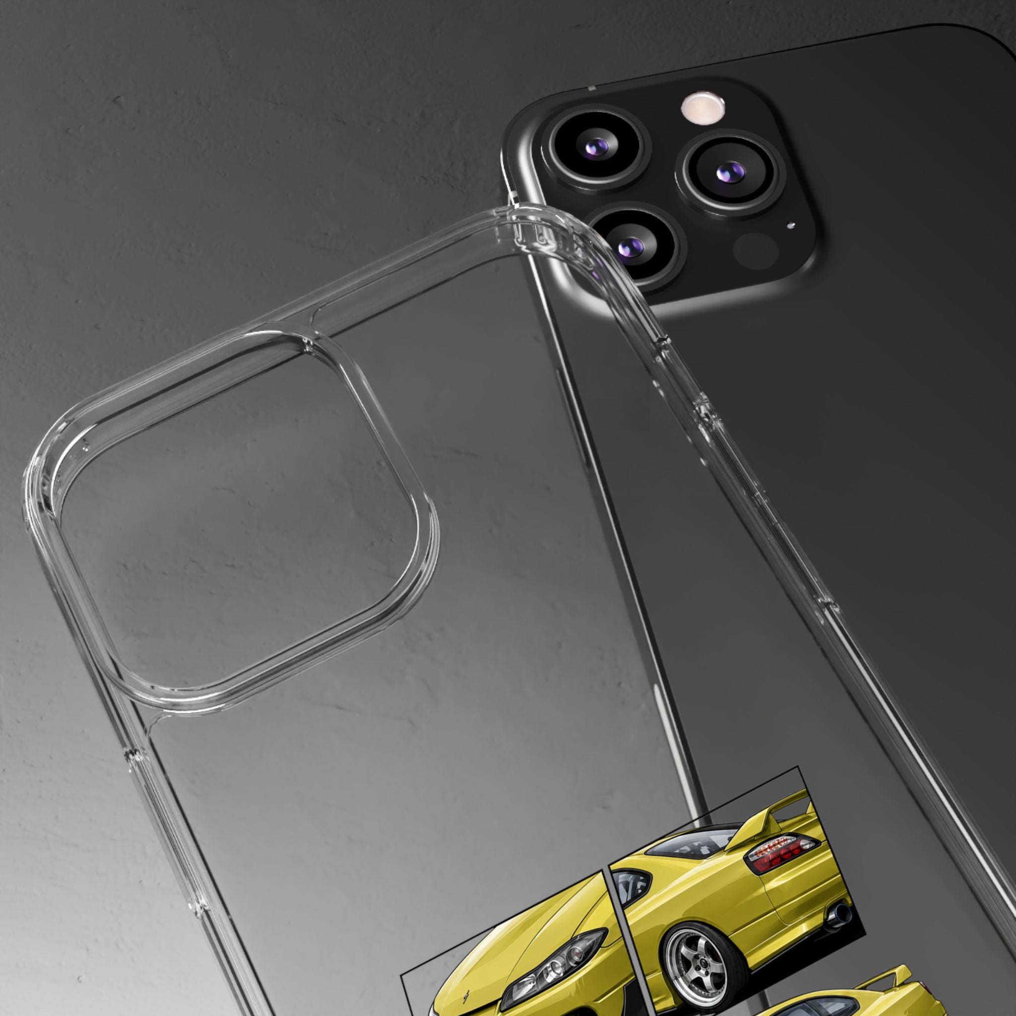 GOLD NISSAN S15 PHONE CASES