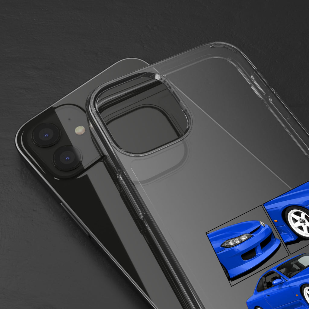 BLUE NISSAN S15 PHONE CASES