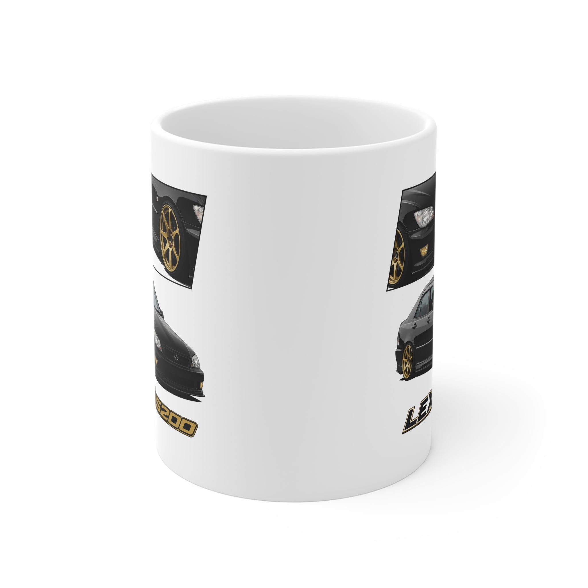 BLACK LEXUS IS200 MUG