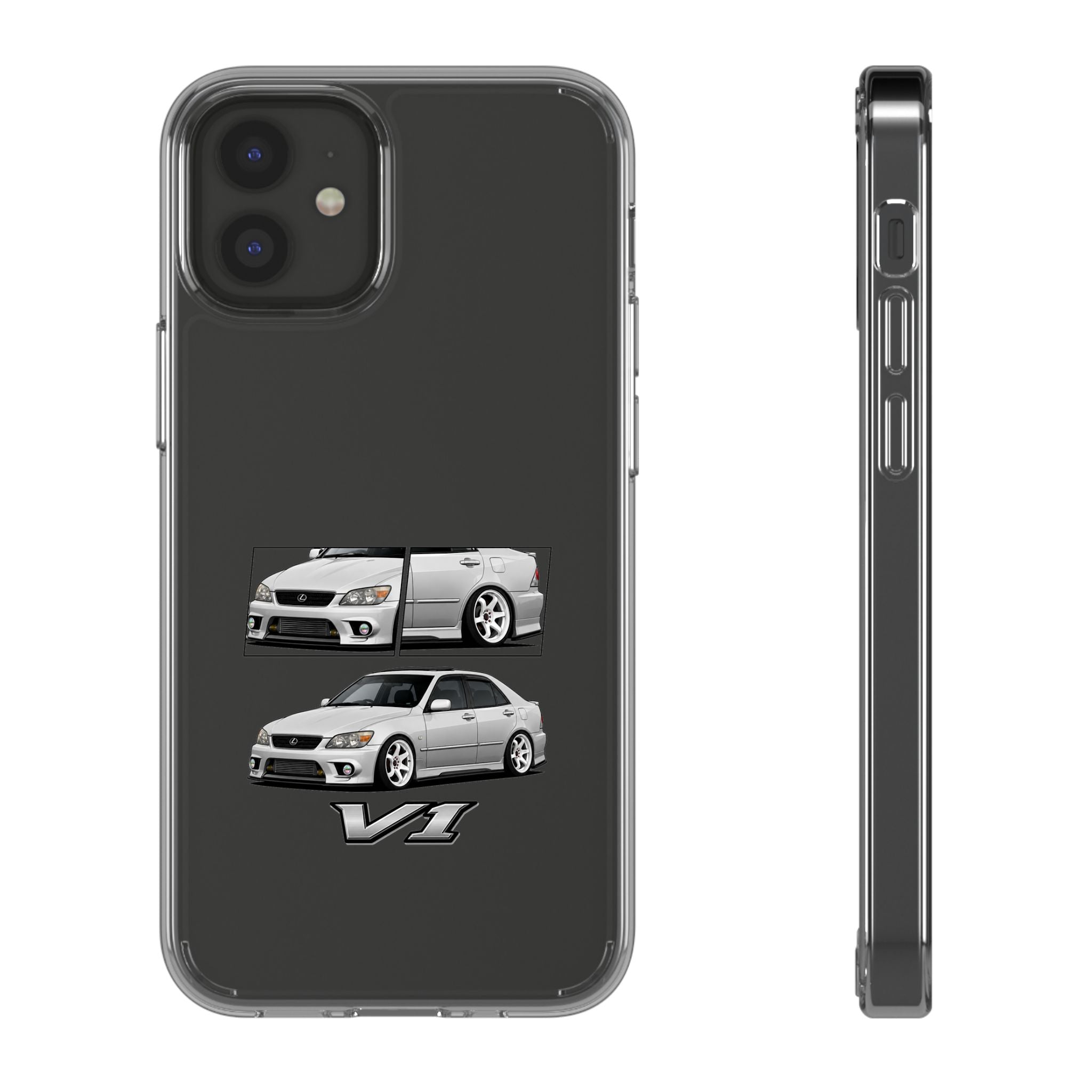 SILVER LEXUS IS200 PHONE CASES