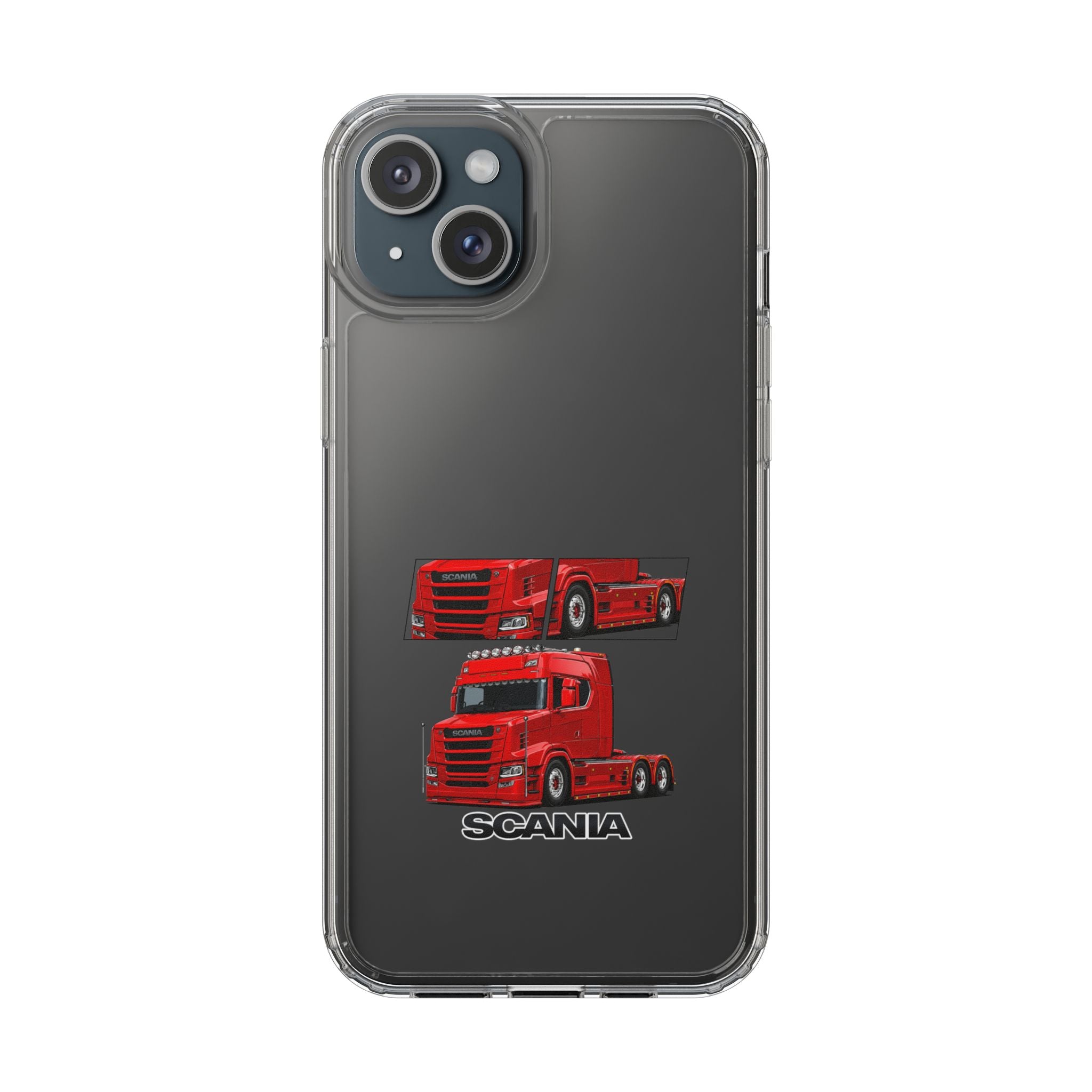 RED SCANIA T-CAB PHONE CASES