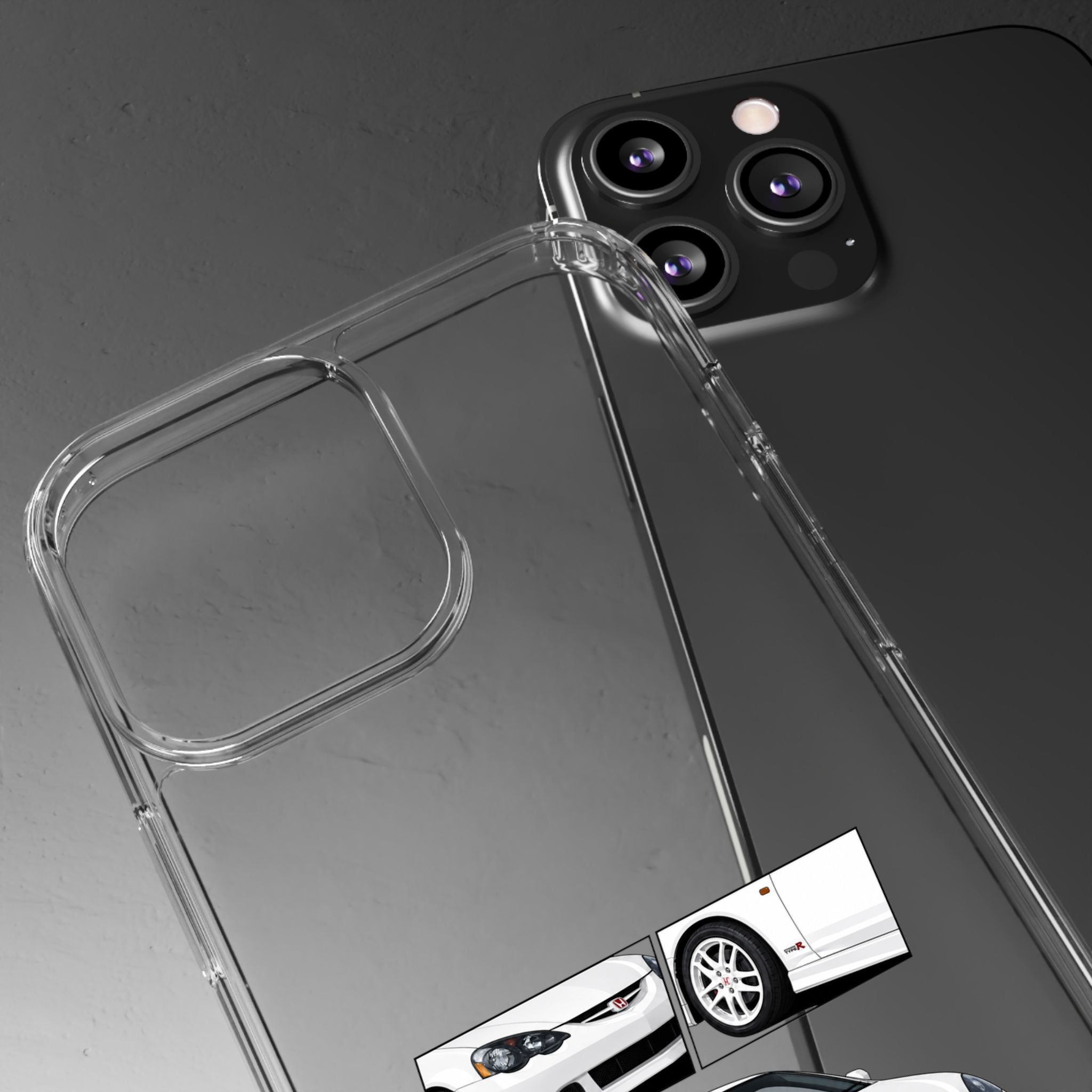 WHITE INTEGRA DC5 TYPE R PHONE CASES