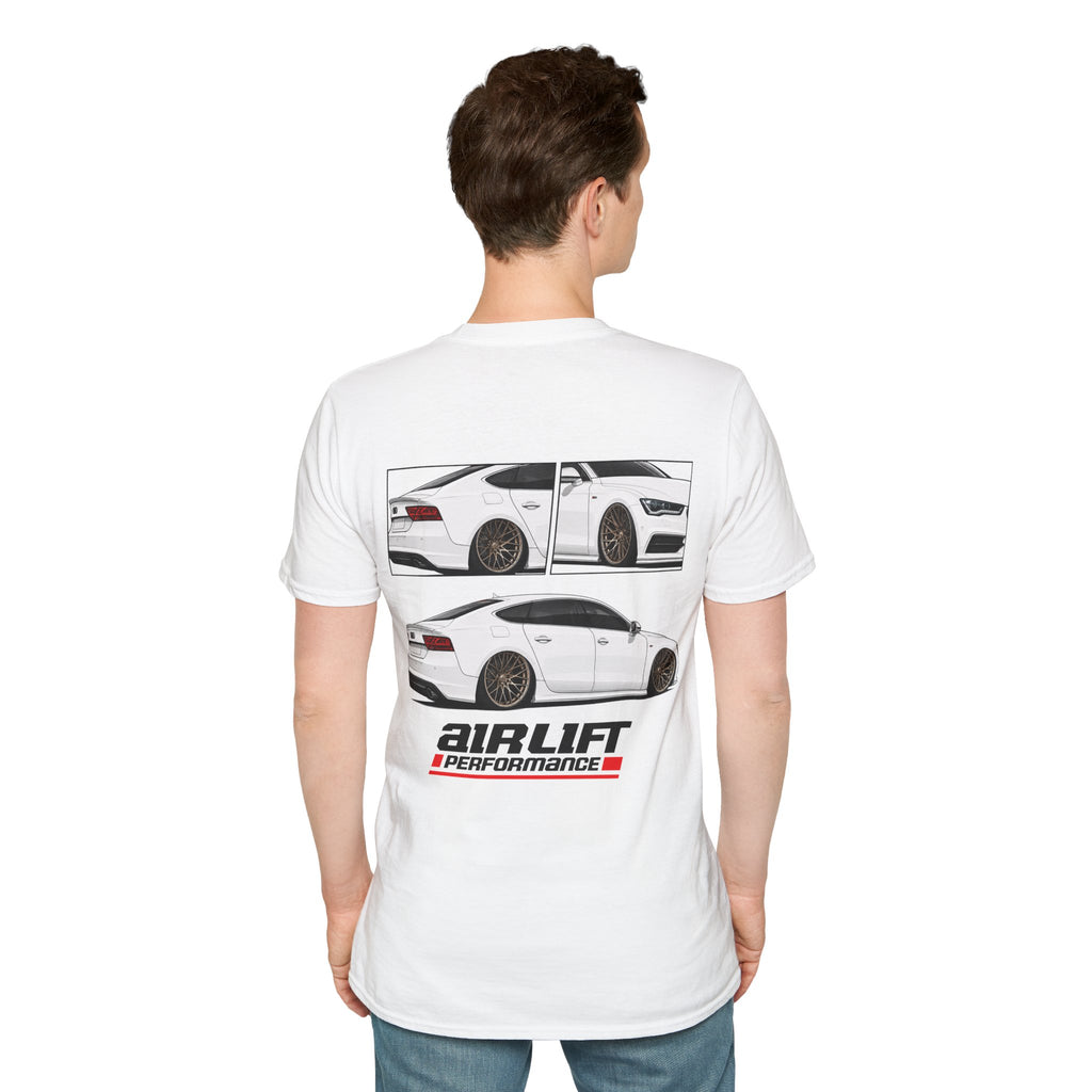 WHITE AUDI A7 T-SHIRT
