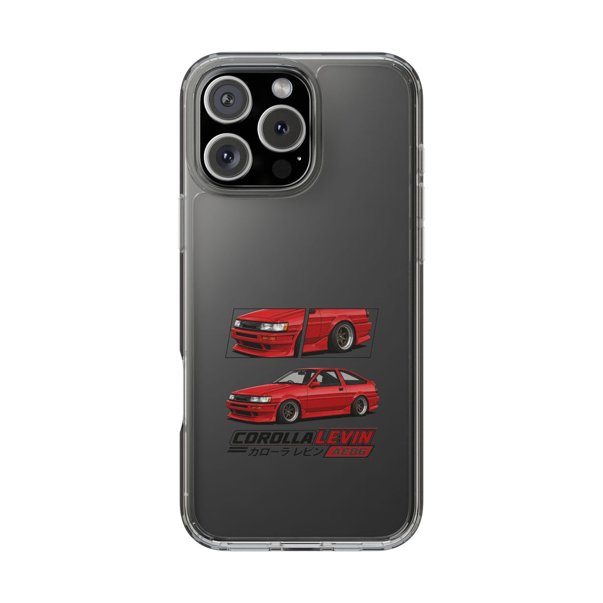 RED AE86 LEVIN PHONE CASES