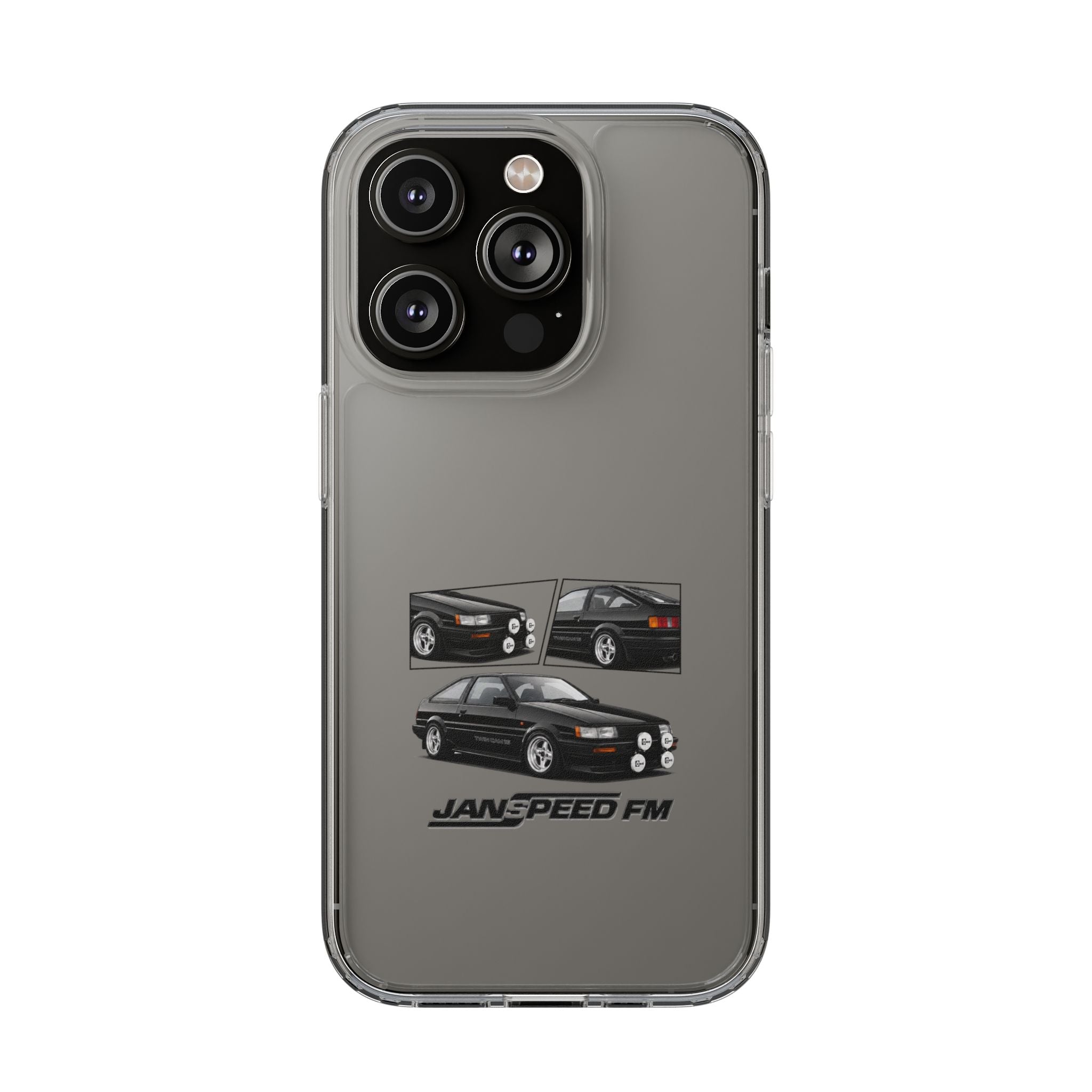 BLACK AE86 TWINCAM PHONE CASES