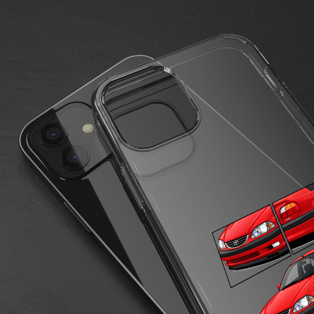 RED TOYOTA AVENSIS PHONE CASES