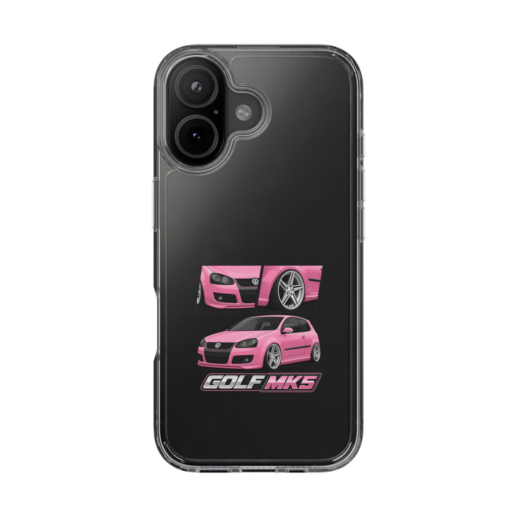 PINK MK5 GOLF PHONE CASE