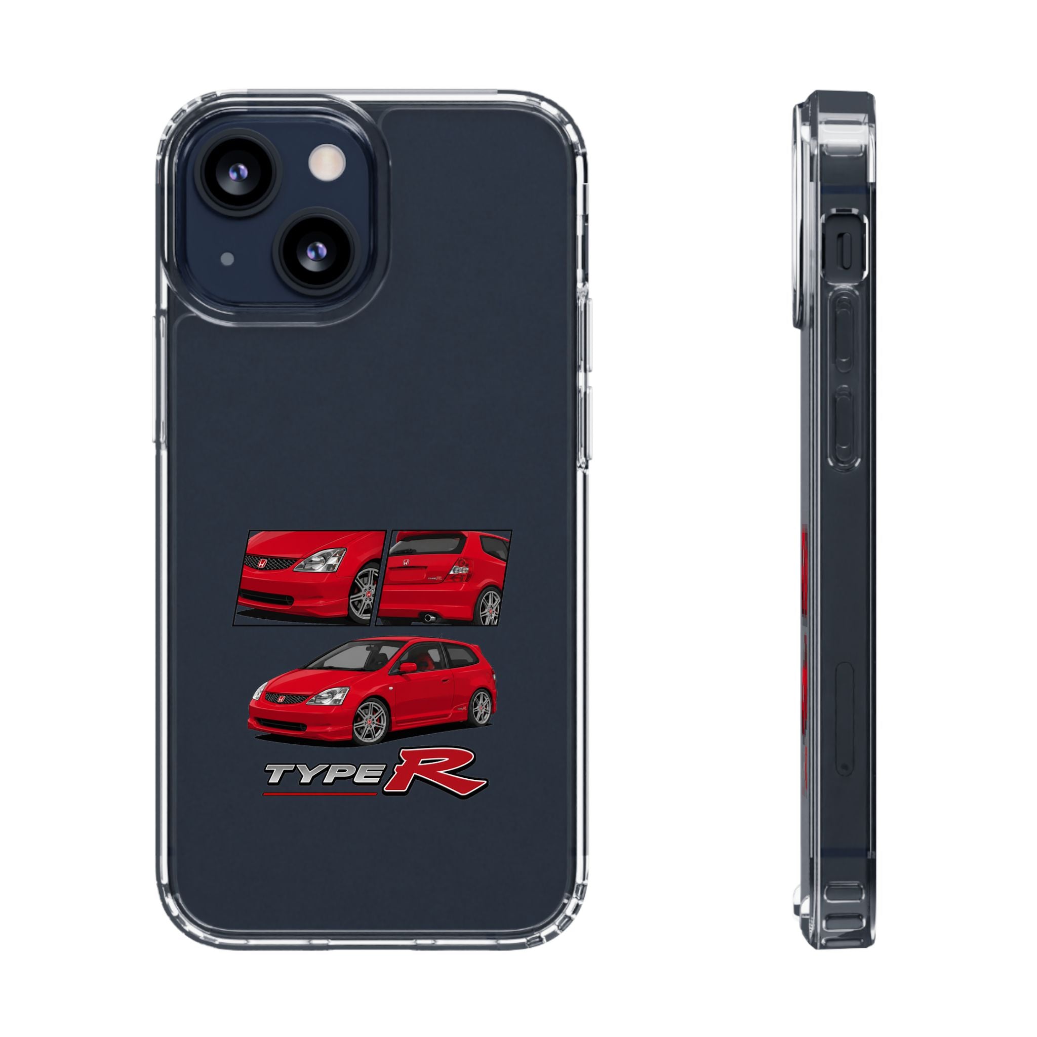 RED CIVIC TYPE R PHONE CASES