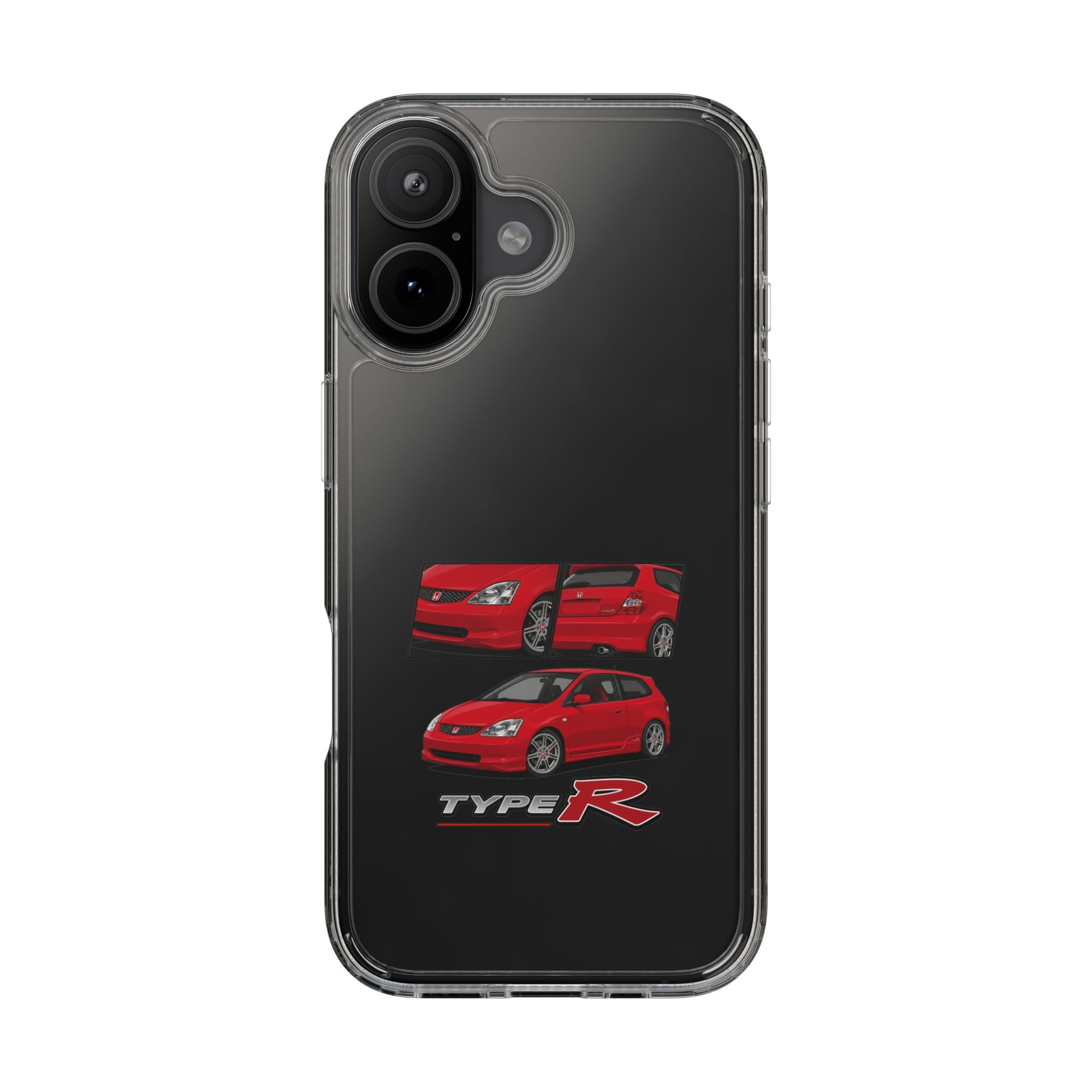 RED CIVIC TYPE R PHONE CASES