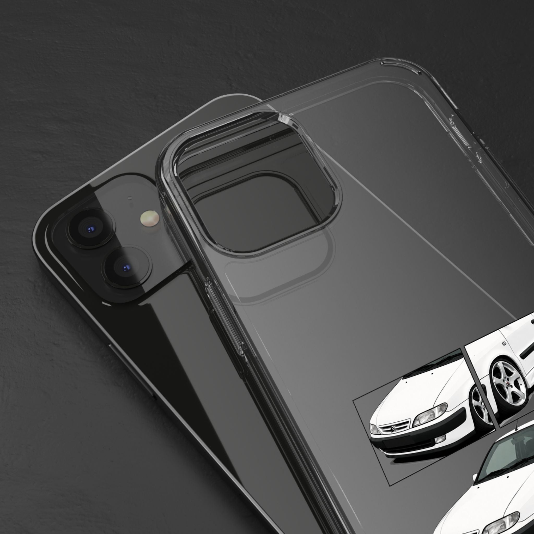 WHITE CITREON XSARA PHONE CASES
