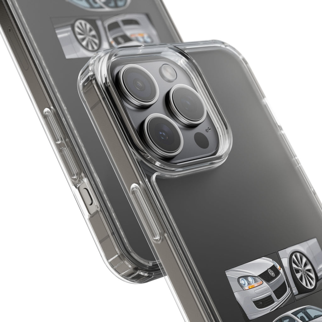 SILVER MK5 JETTA PHONE CASES