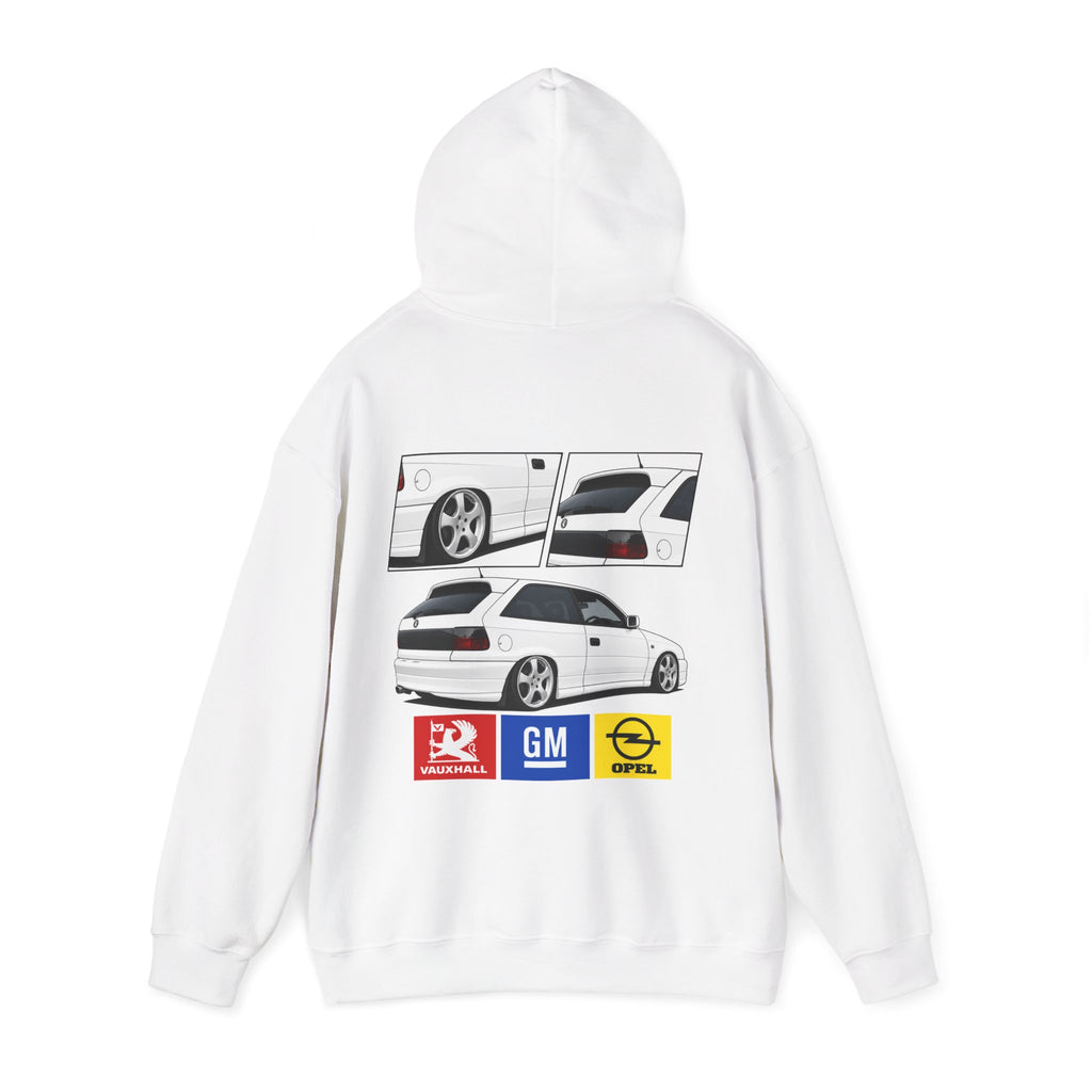 WHITE VAUXHALL ASTRA JUMPER