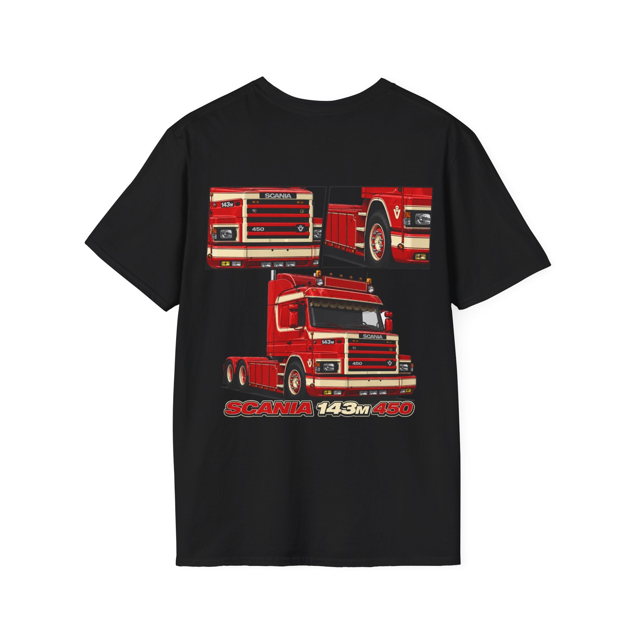 RED SCANIA 450 143M T-SHIRT