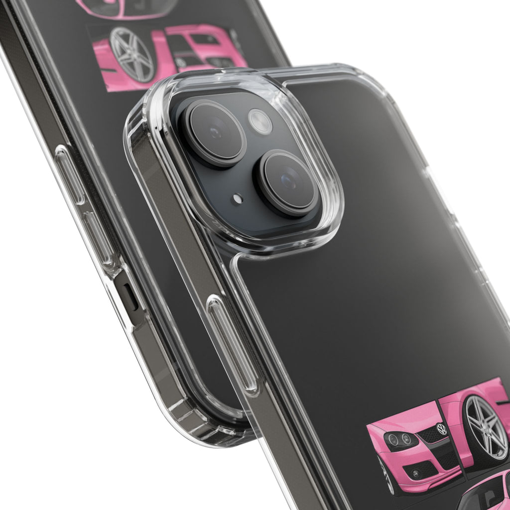 PINK MK5 GOLF PHONE CASE