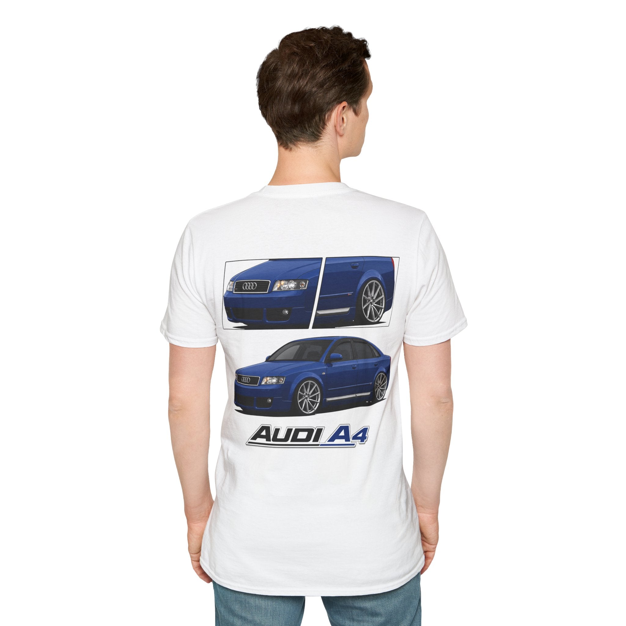 BLUE AUDI A4 T-SHIRT