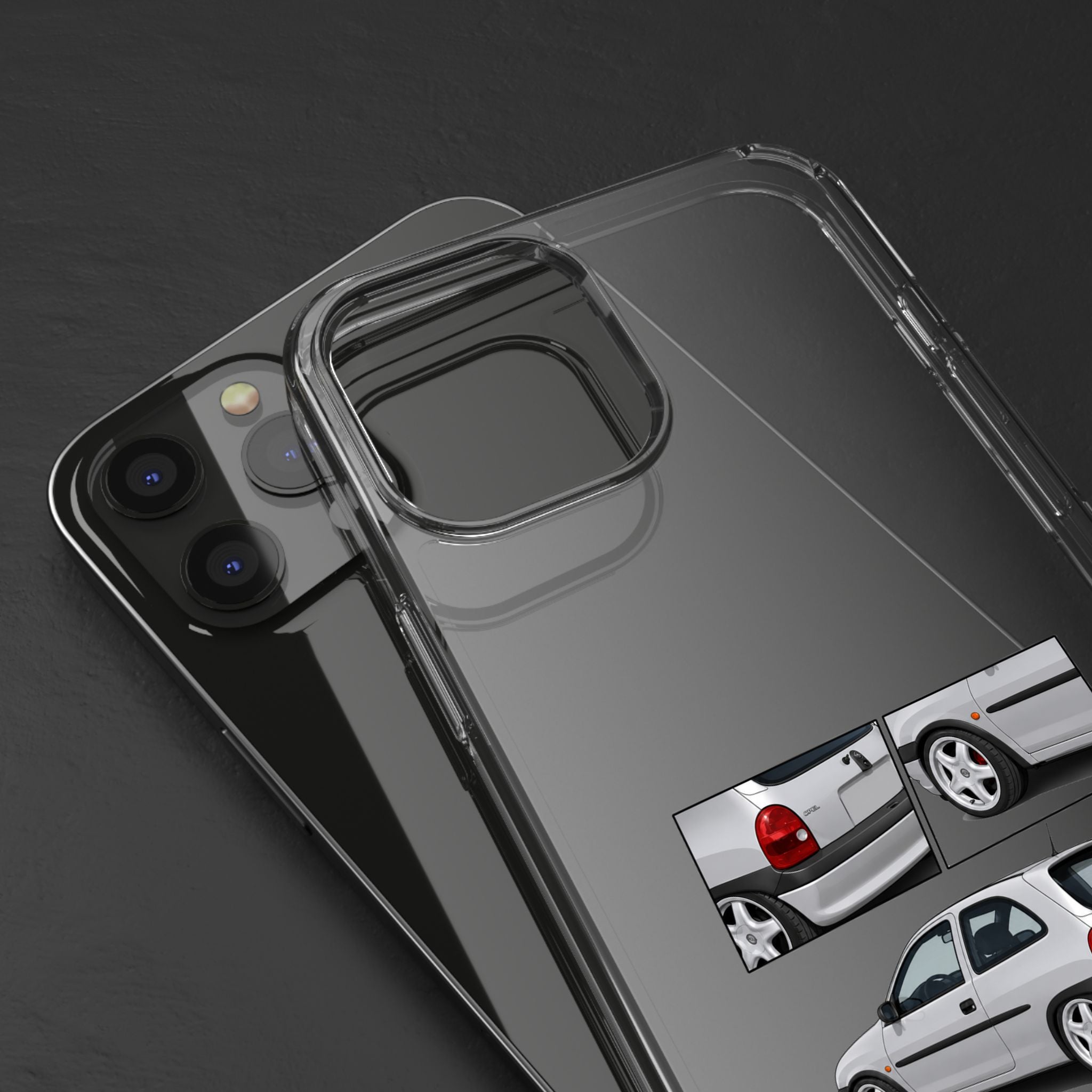 SILVER CORSA B PHONE CASES