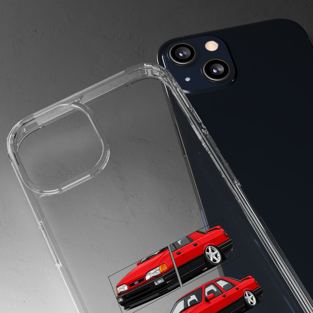 RED OVER BLACK SIERRA SAPPHIRE PHONE CASES