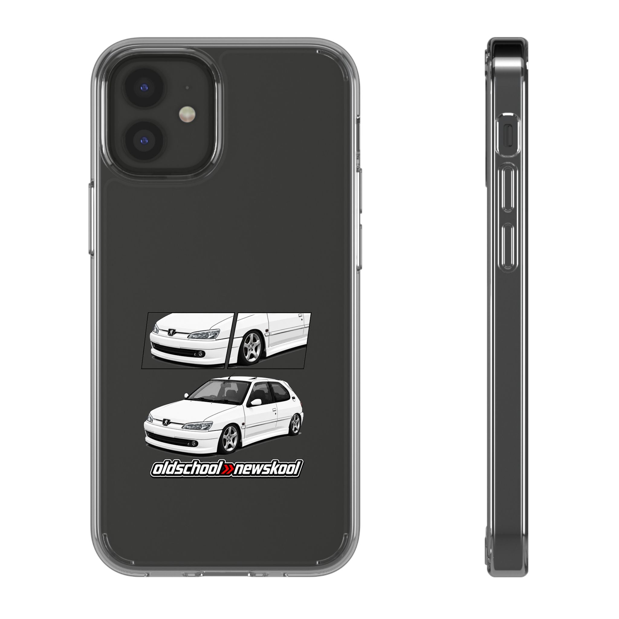 WHITE DTURBO PHONE CASES