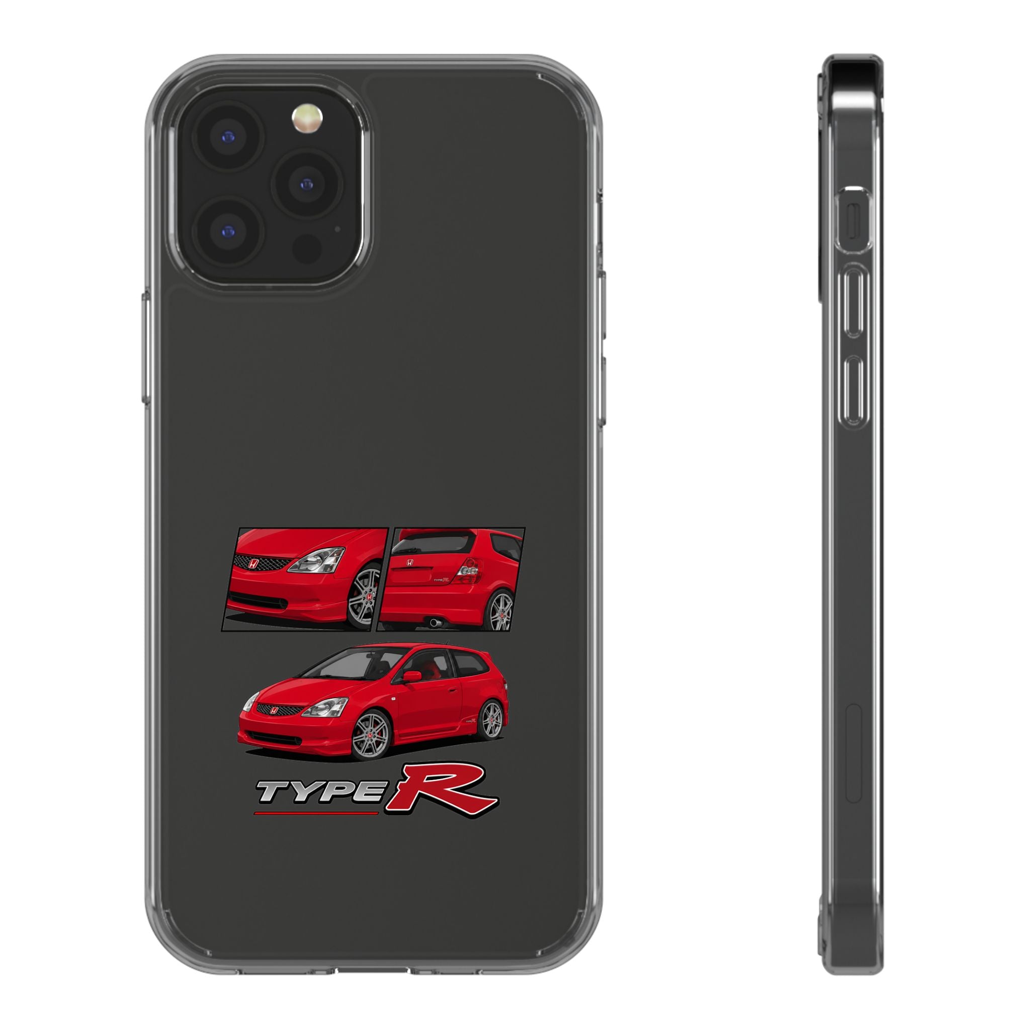 RED CIVIC TYPE R PHONE CASES
