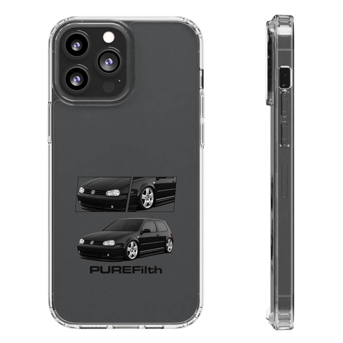 BLACK MK4 GOLF PHONE CASES
