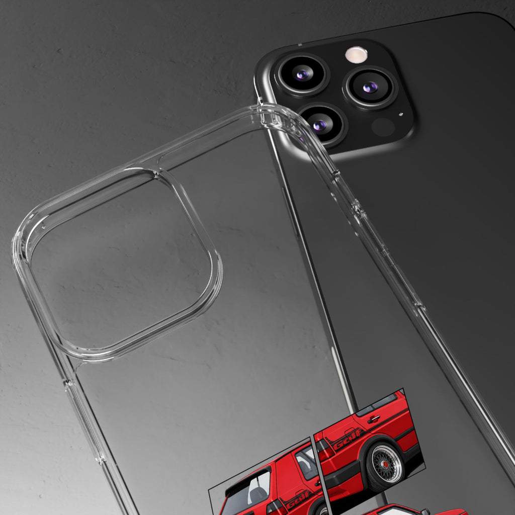 RED MK2 GOLF PHONE CASES
