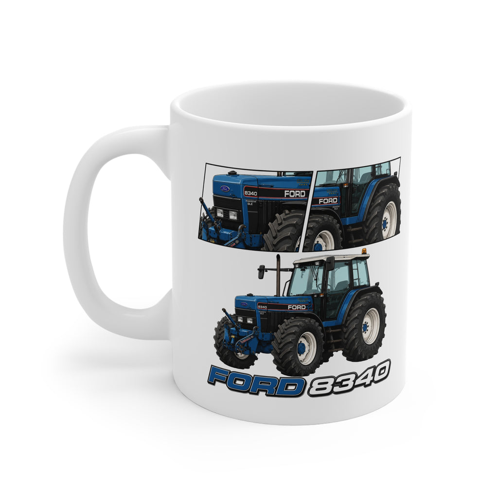 BLUE FORD 8340 MUG