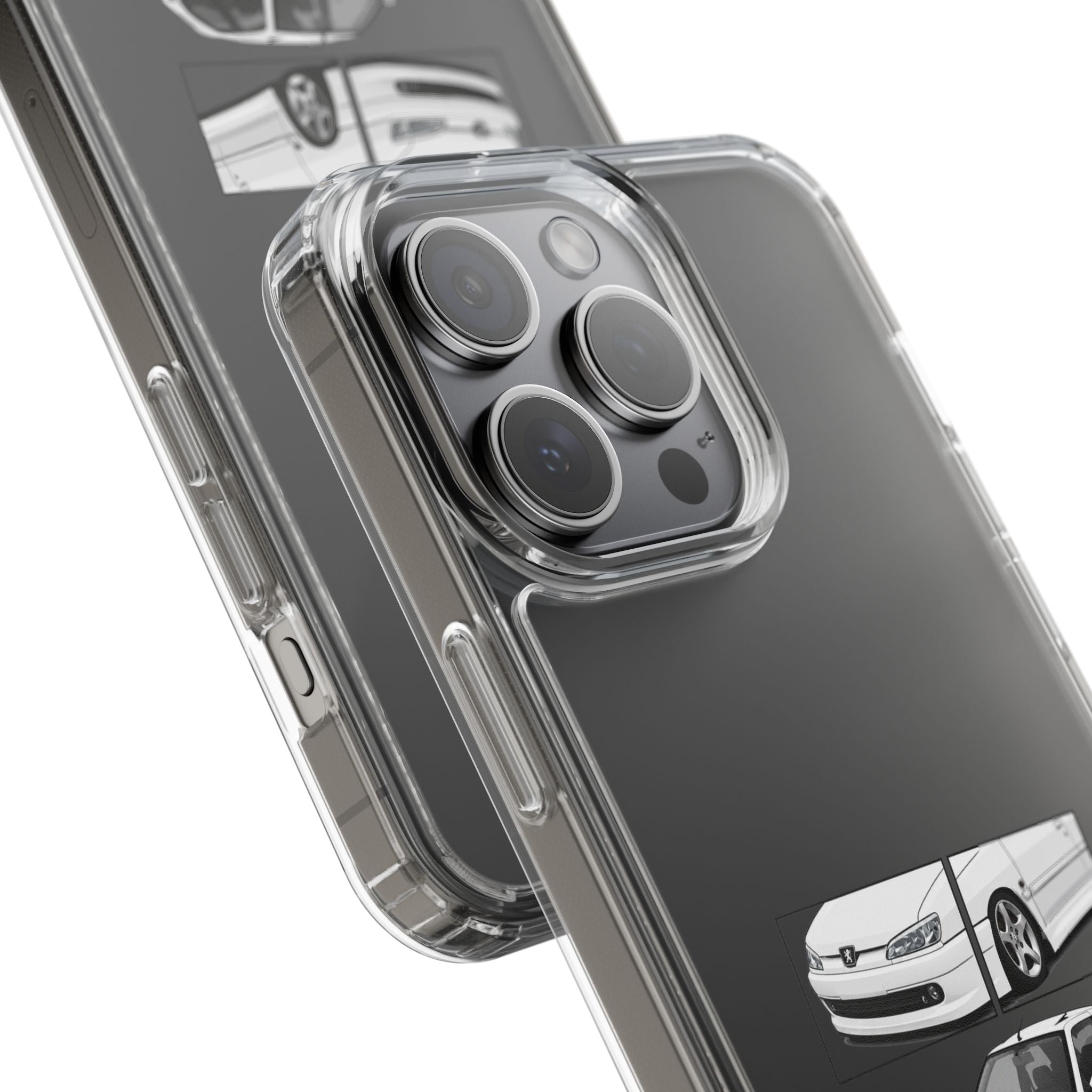 WHITE DTURBO PHONE CASES