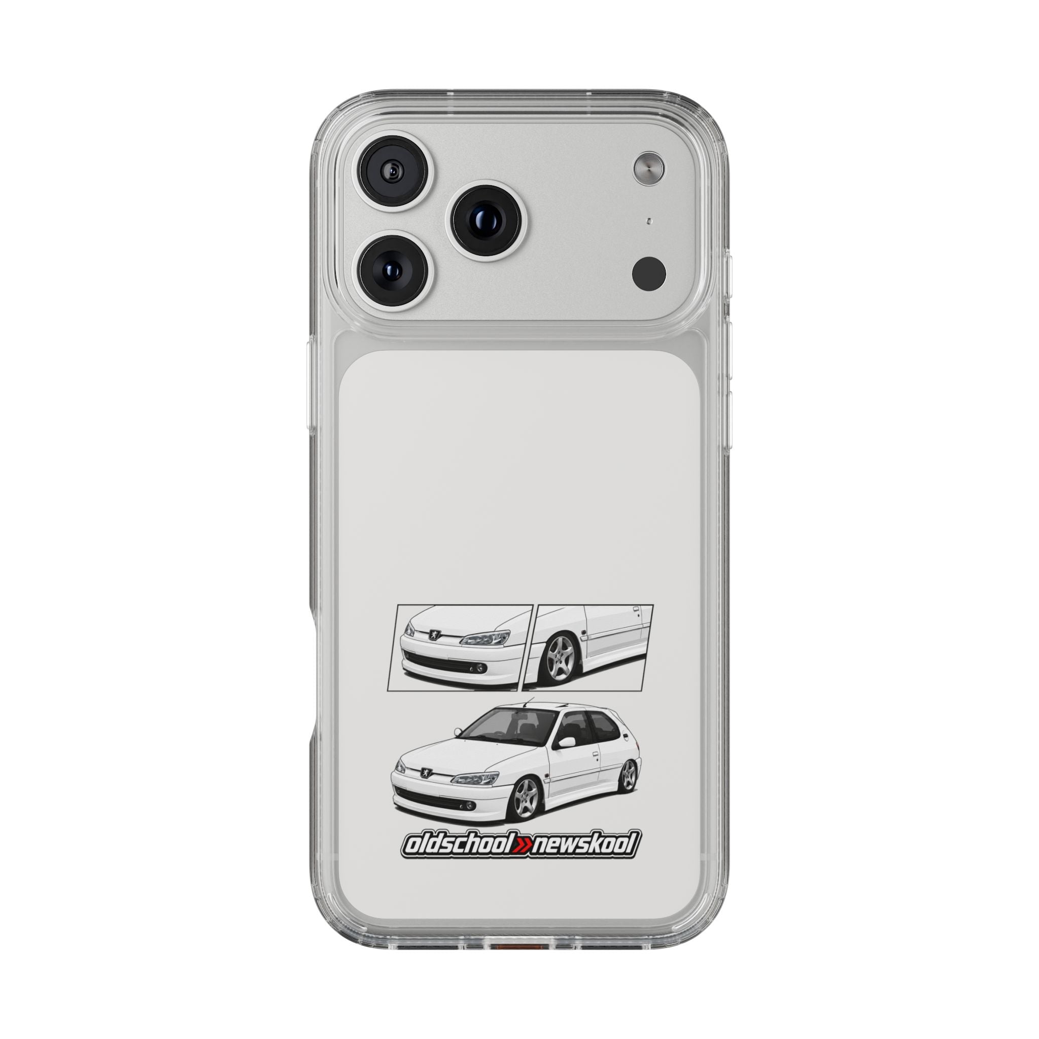 WHITE DTURBO PHONE CASES