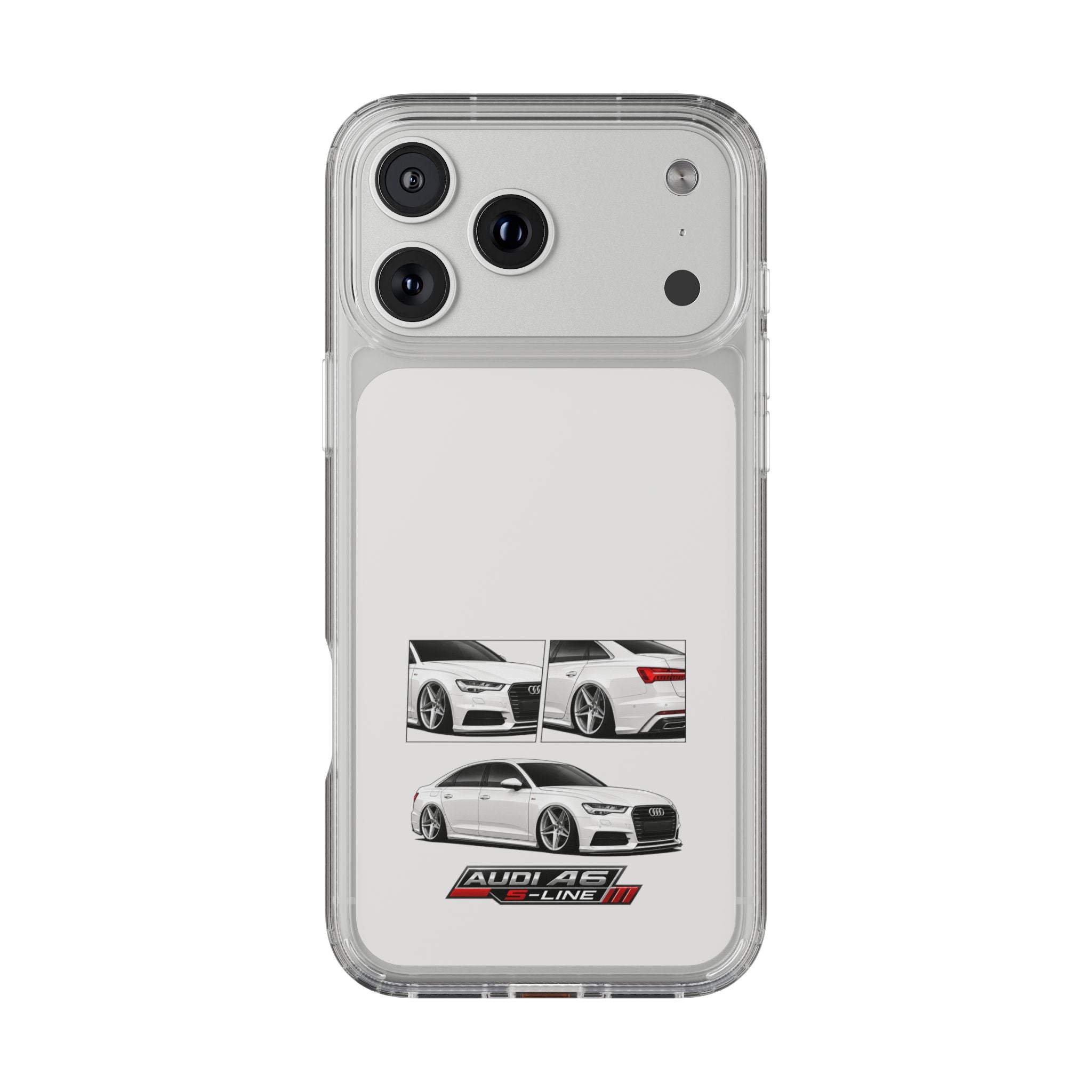 WHITE AUDI A6 PHONE CASES