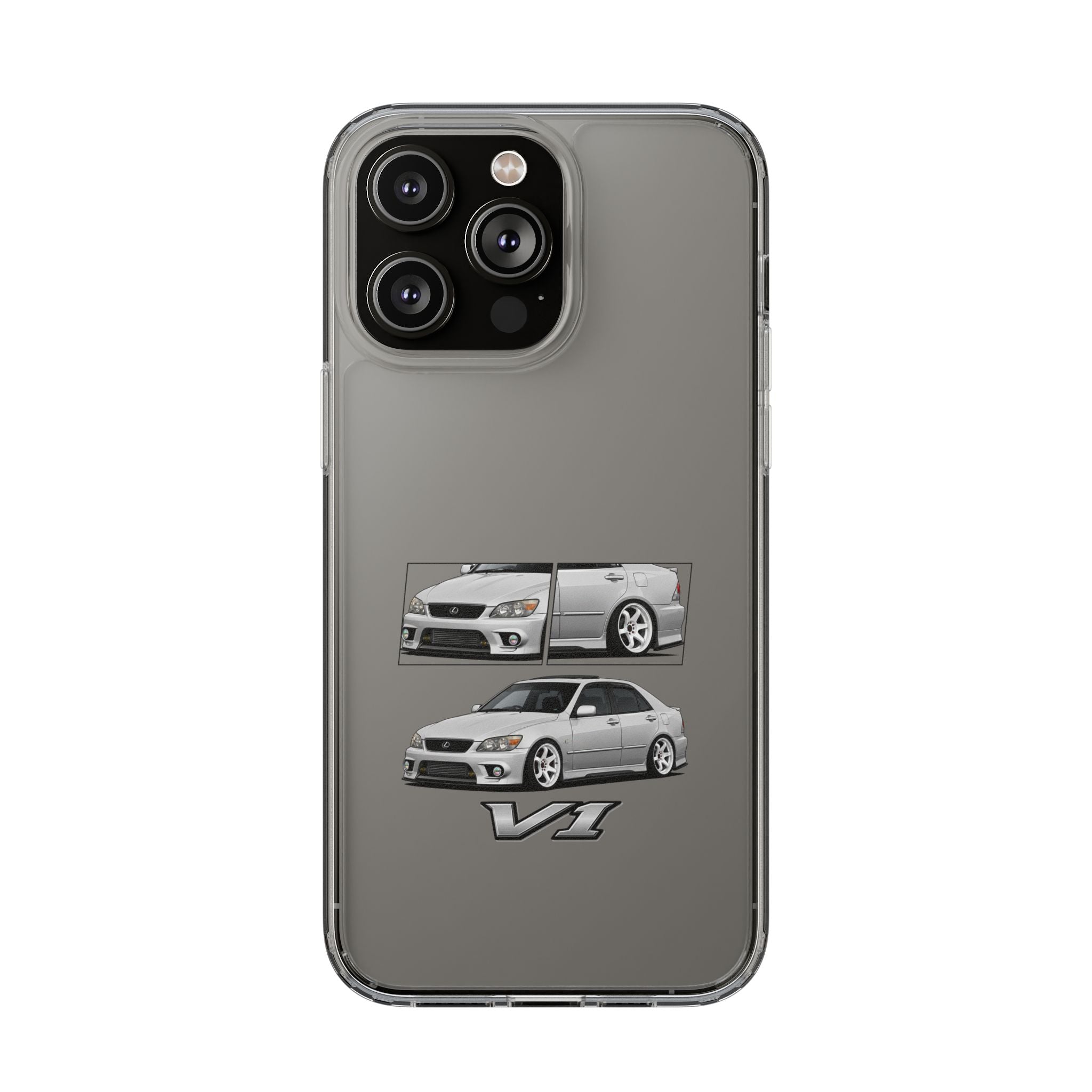 SILVER LEXUS IS200 PHONE CASES