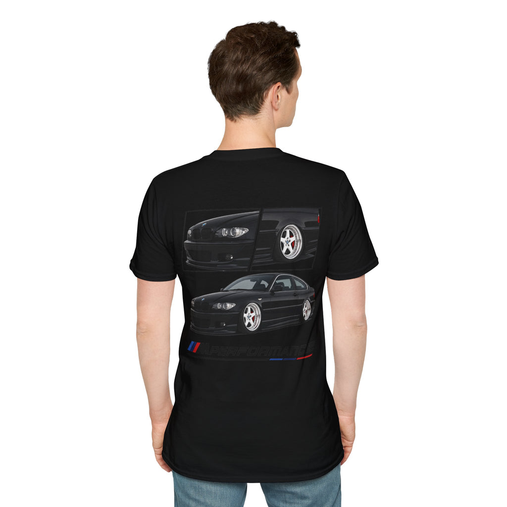 BLACK BMW E46 T-SHIRT