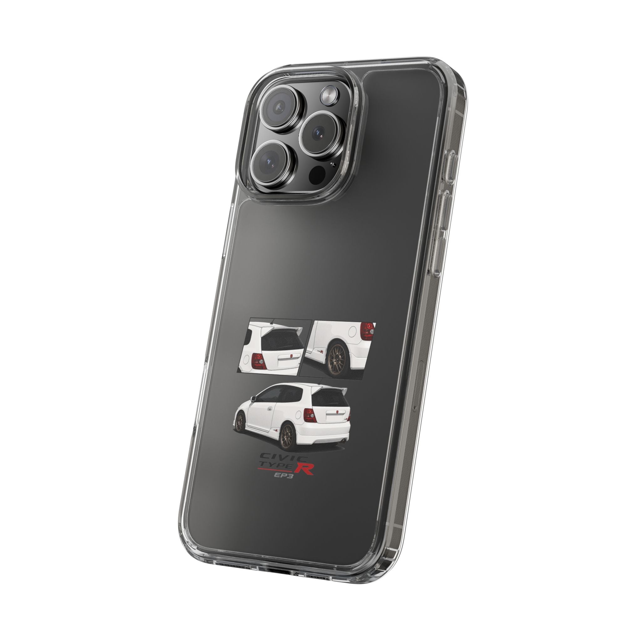 WHITE EP3 TYPE R PHONE CASES