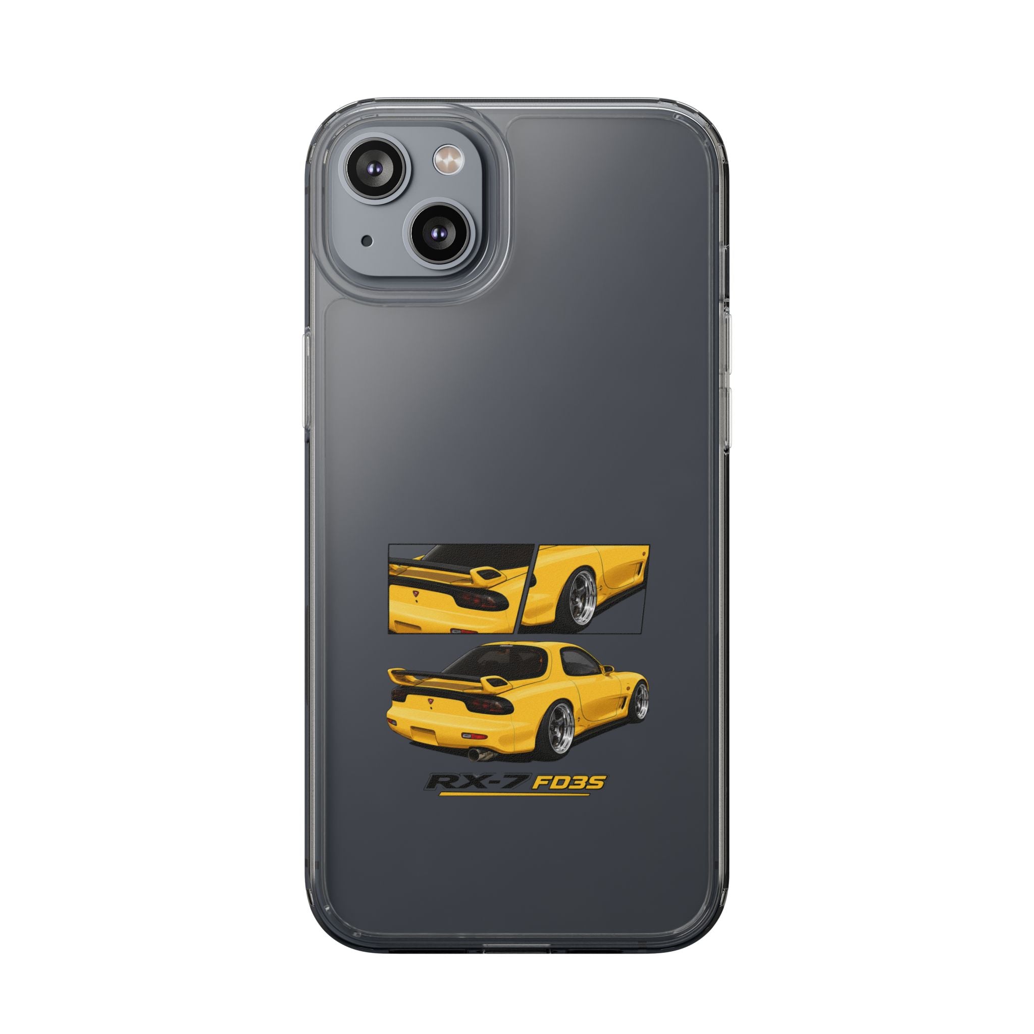 YELLOW MAZDA RX7 PHONE CASES