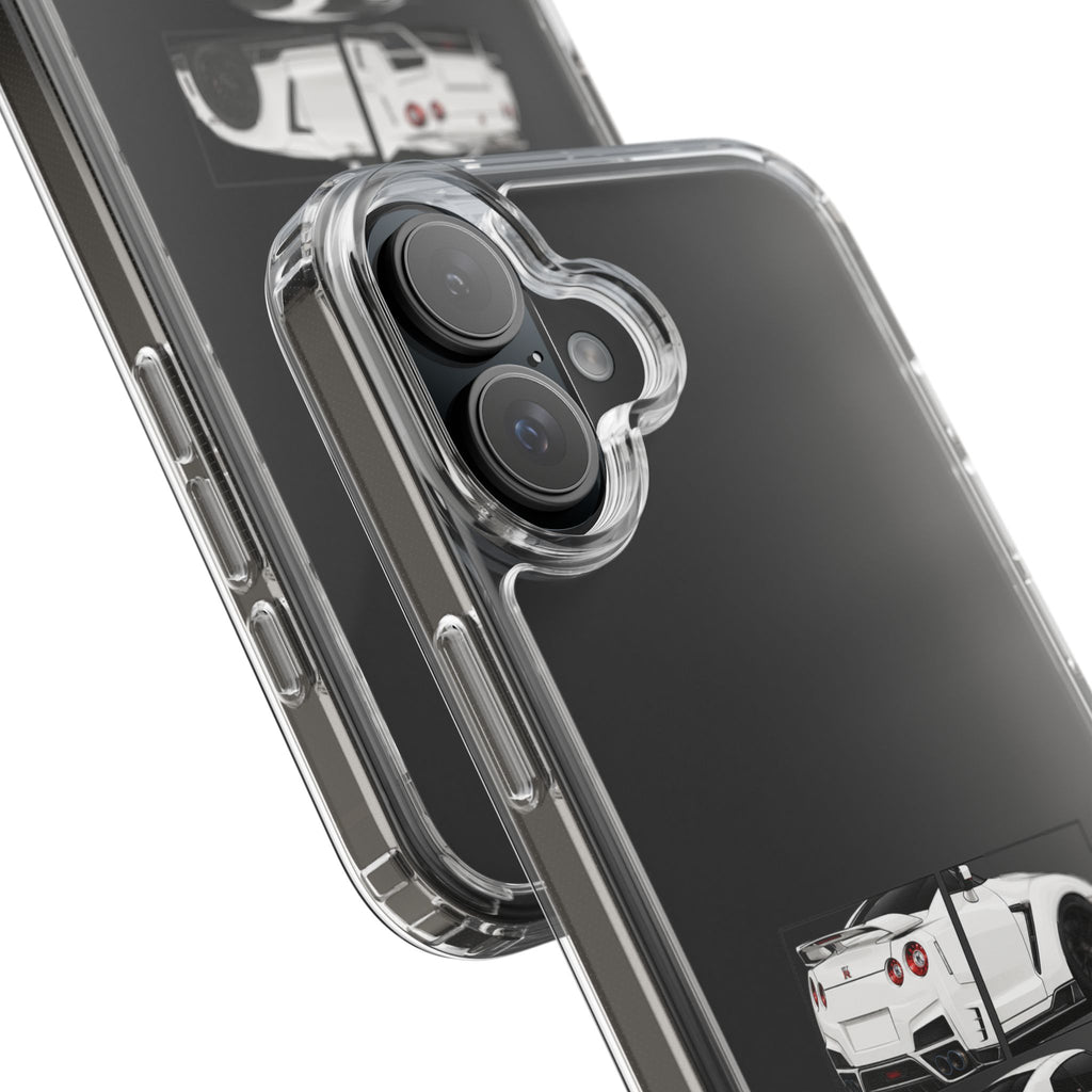 WHITE NISSAN GTR PHONE CASES