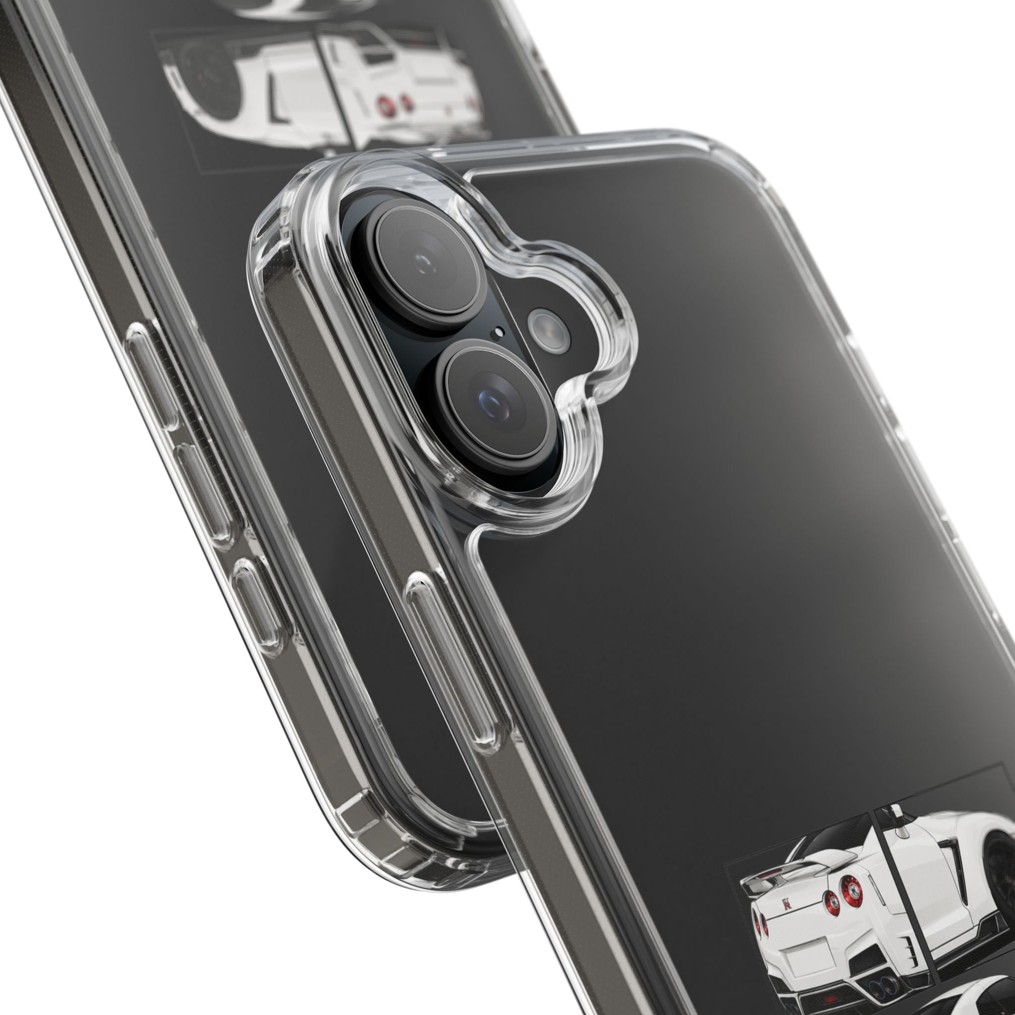 WHITE NISSAN GTR PHONE CASES