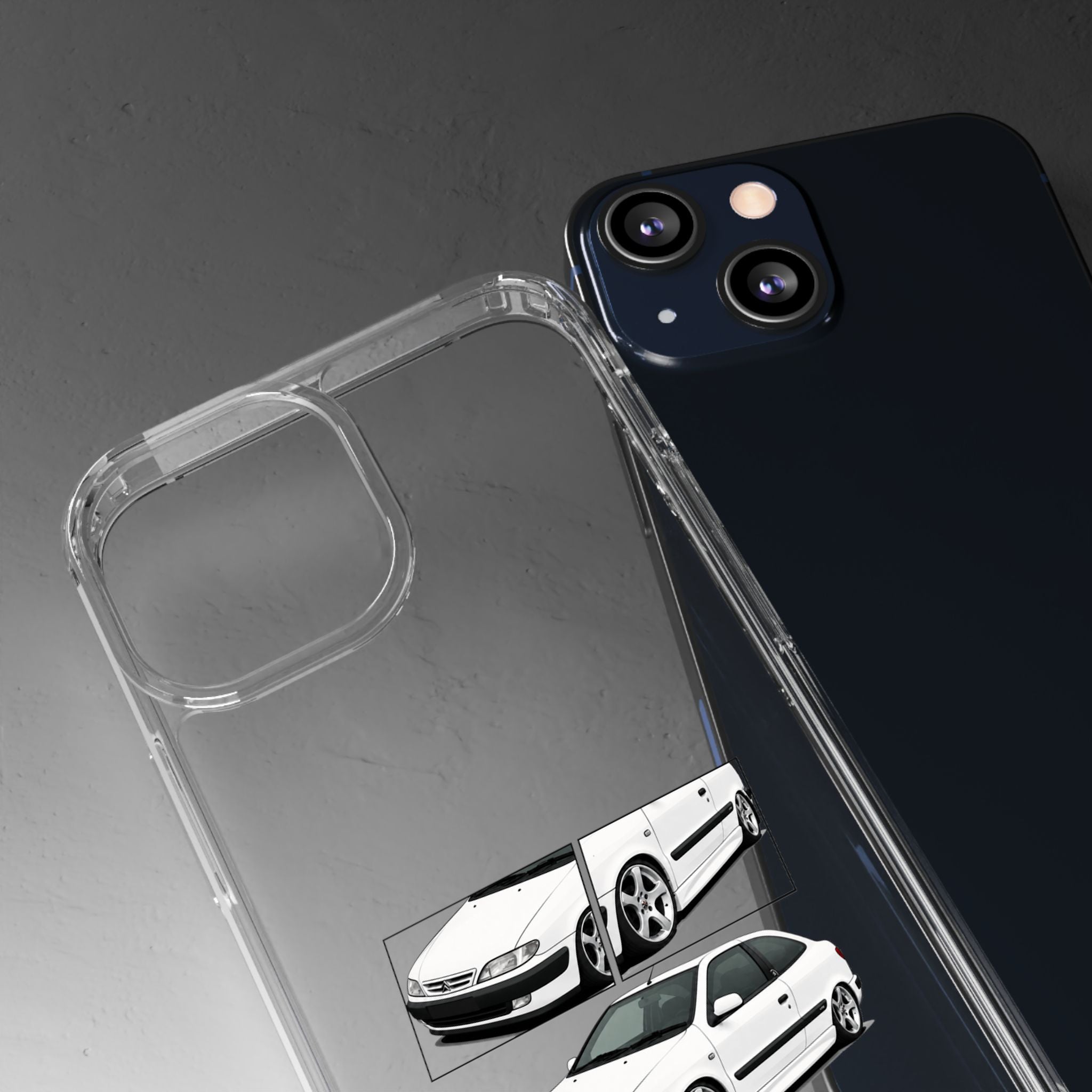 WHITE CITREON XSARA PHONE CASES