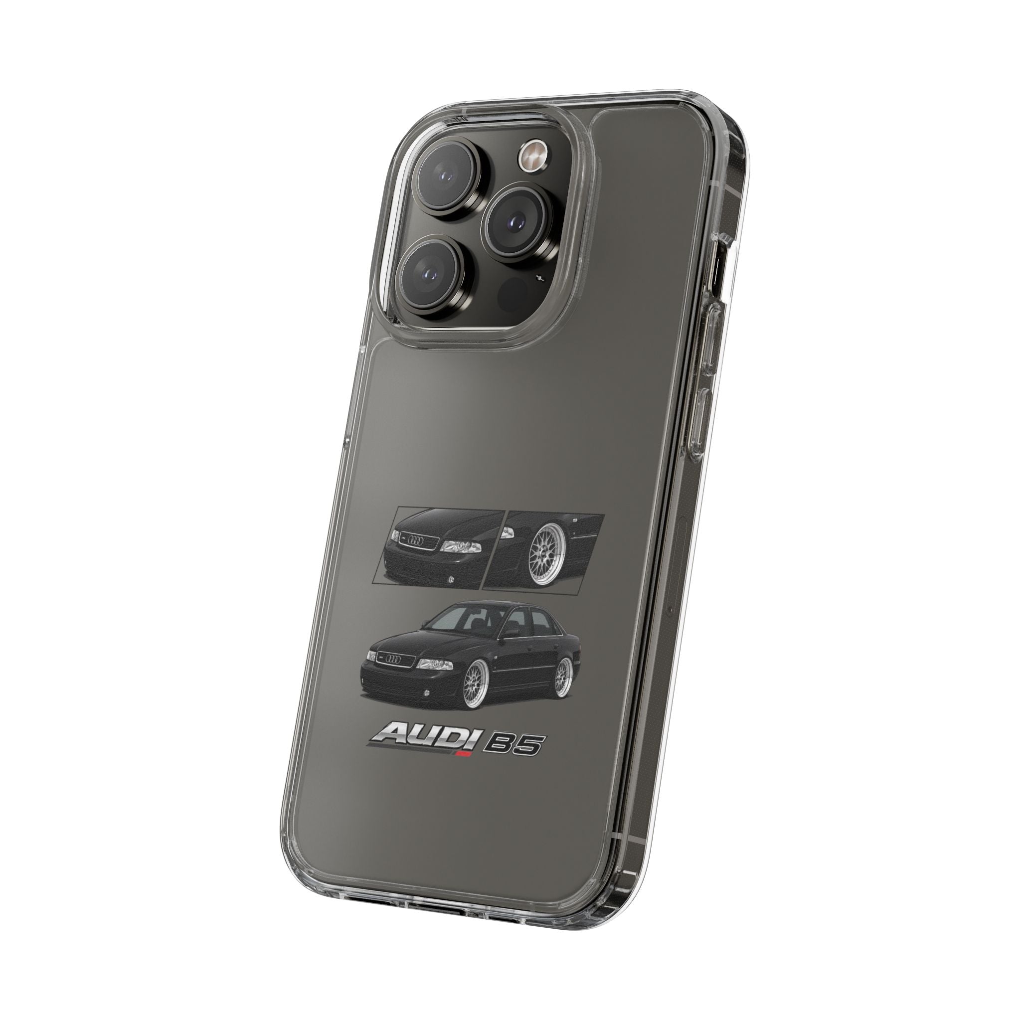 BLACK B5 AUDI A4 PHONE CASES
