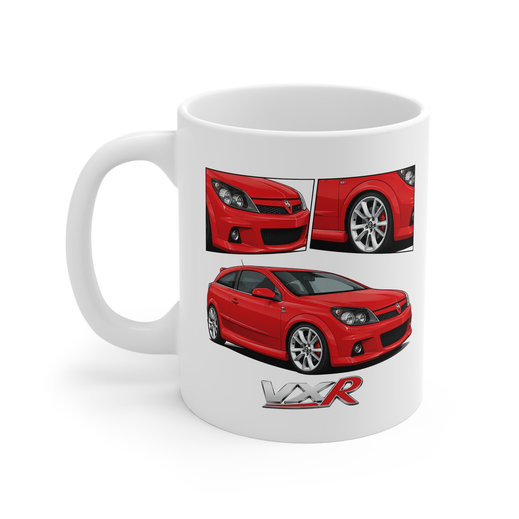 RED VAUXHALL ASTRA VXR MUG