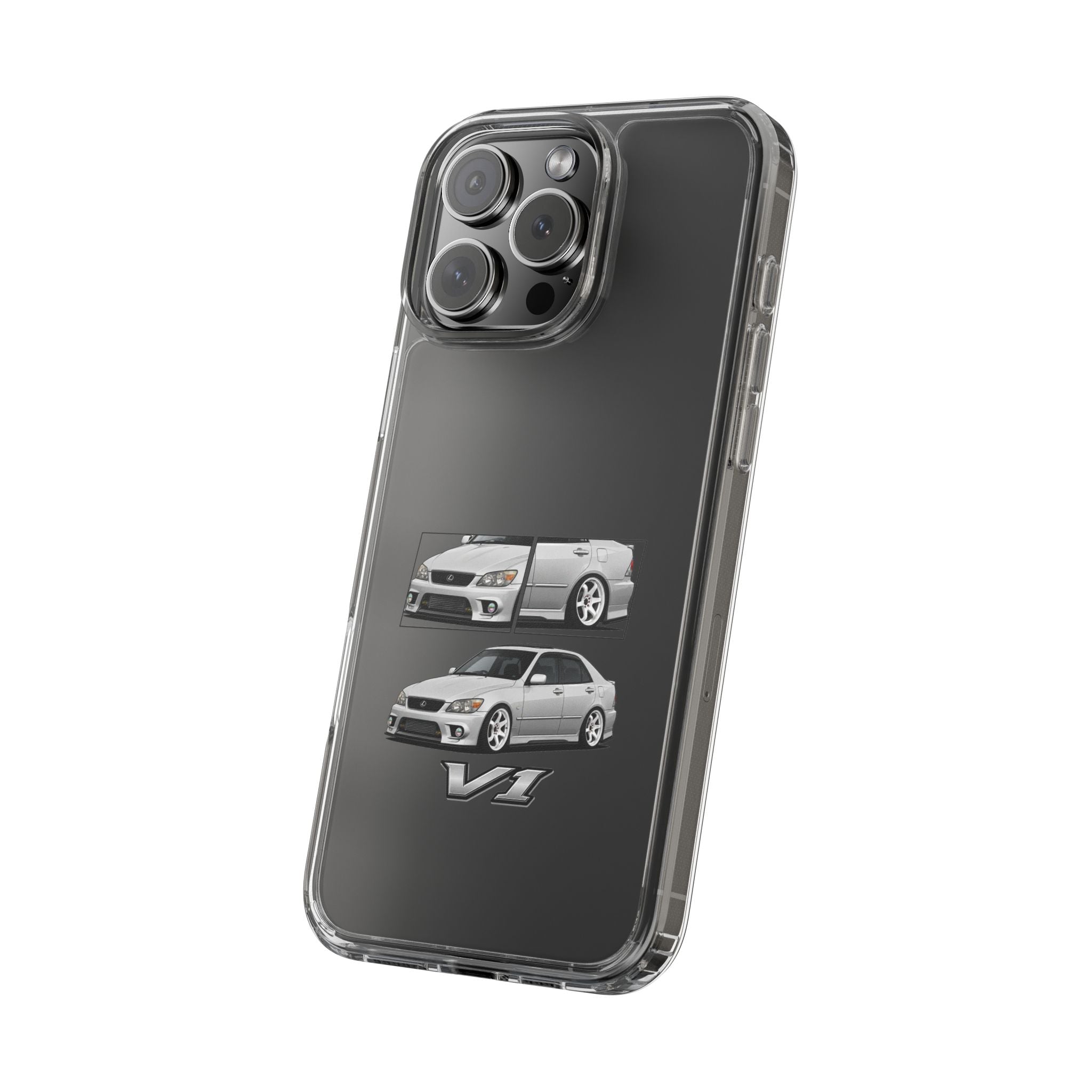 SILVER LEXUS IS200 PHONE CASES