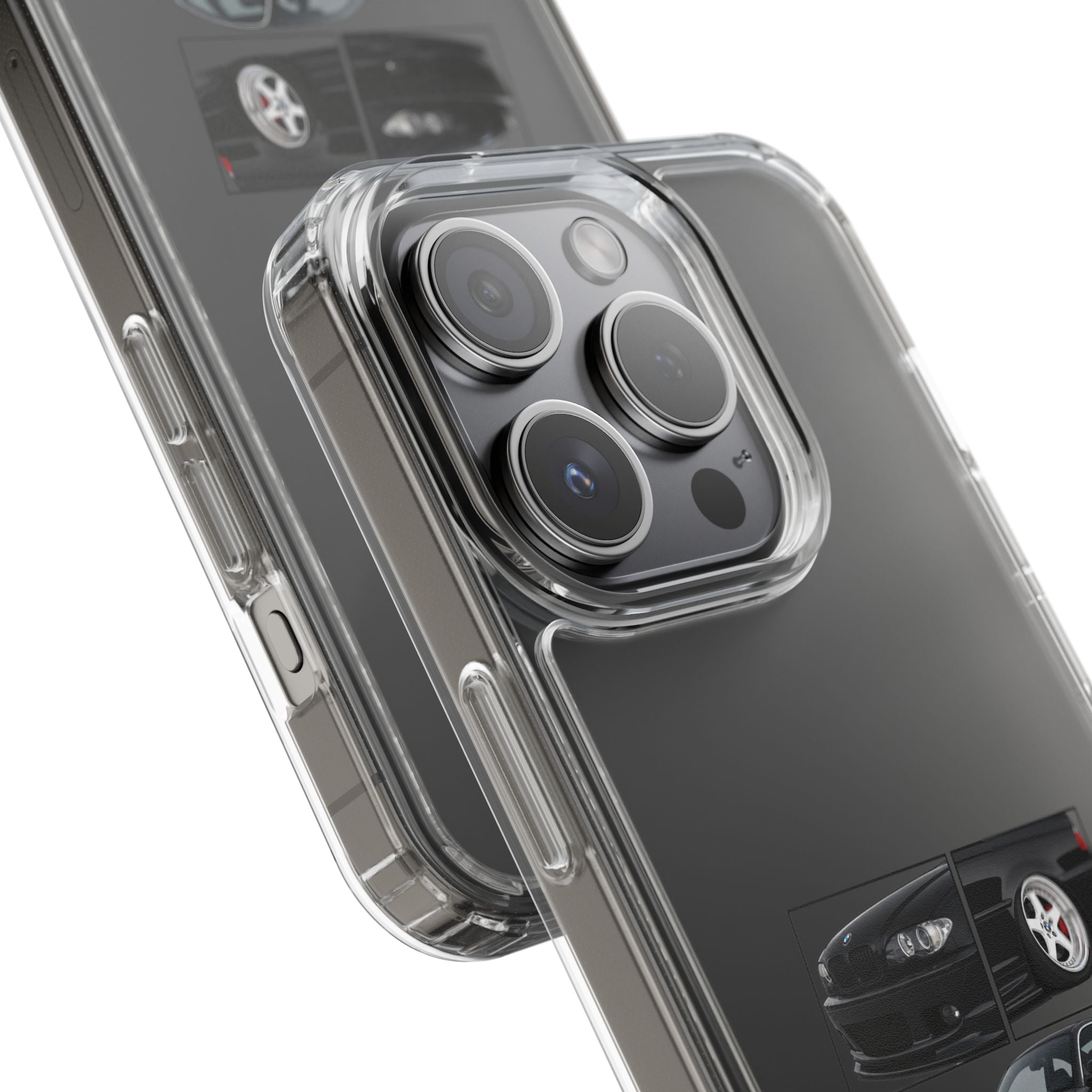 BLACK BMW E46 PHONED CASES
