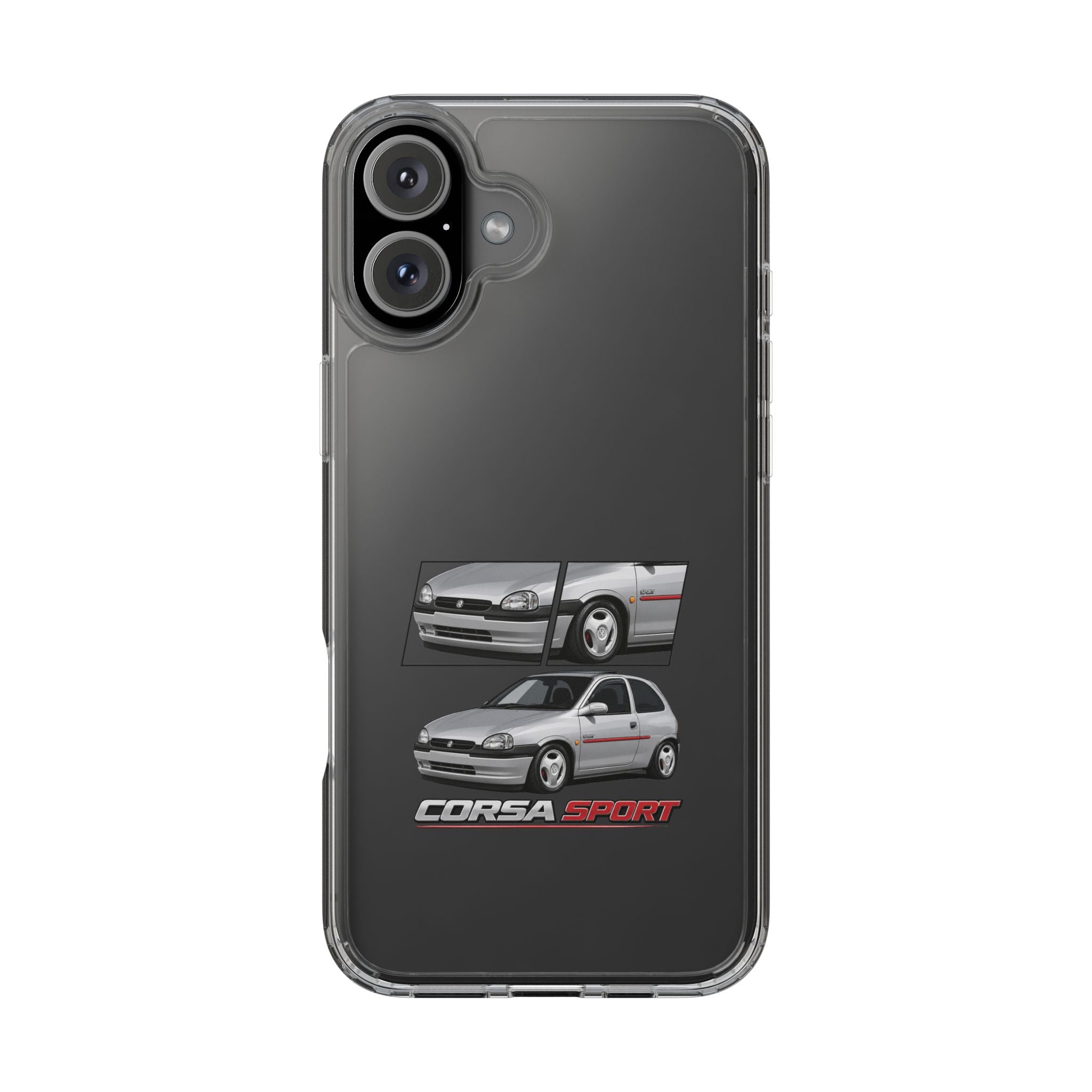 SILVER CORSA B PHONE CASES