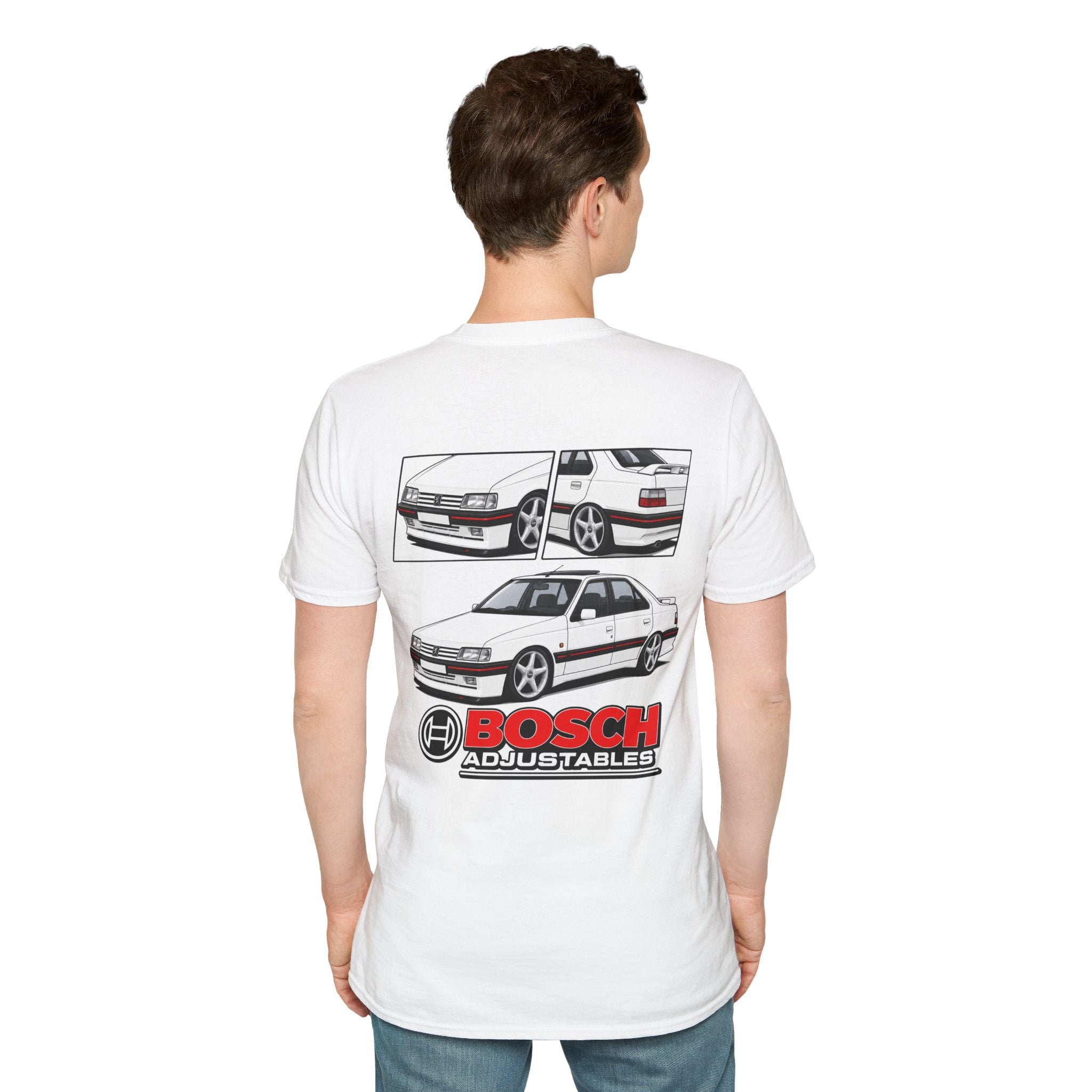 WHITE 405 D-TURBO T-SHIRT