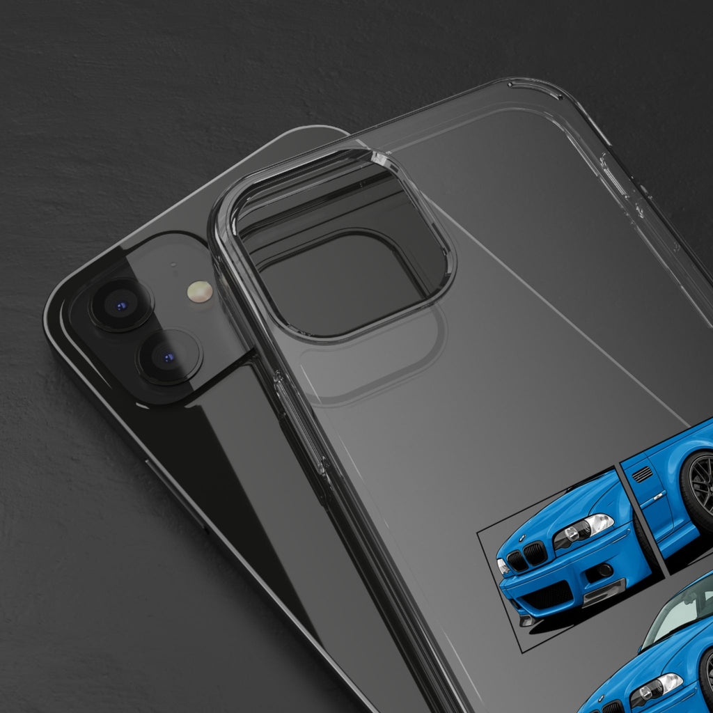 BLUE M3 E46 PHONE CASES