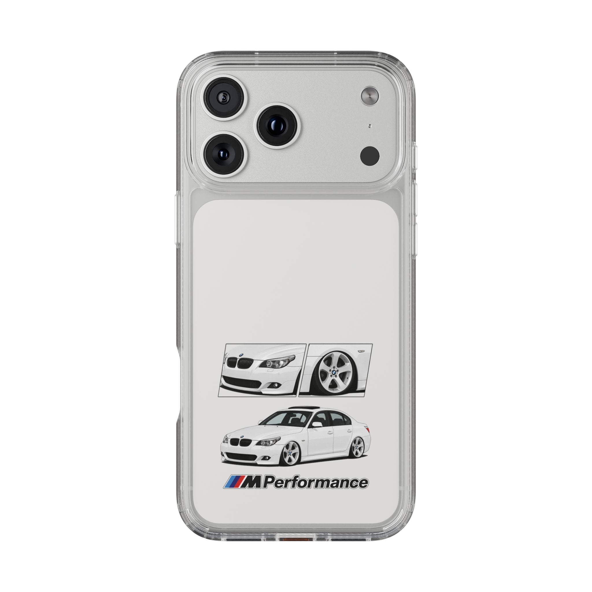 WHITE E60 PHONE CASES