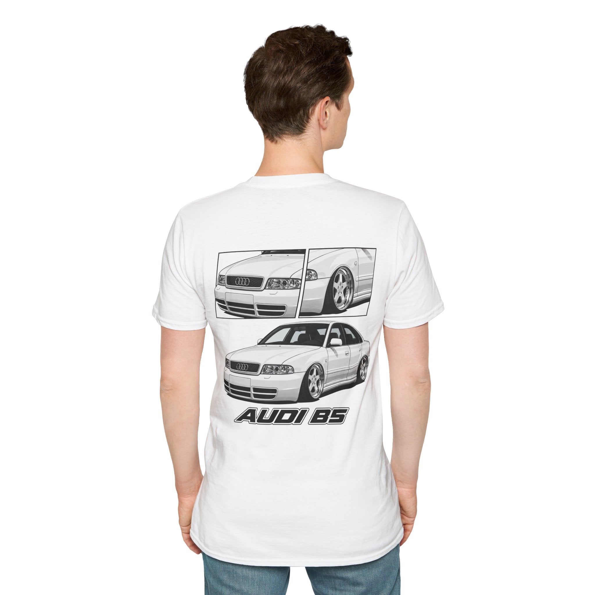 WHITE AUDI A4 B5 T-SHIRT