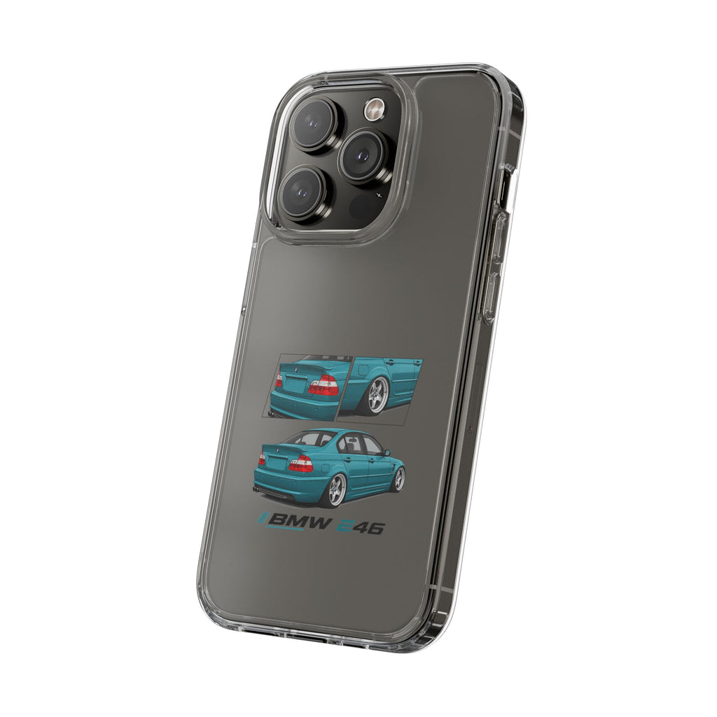 TURQUOISE BMW E46 PHONE CASES